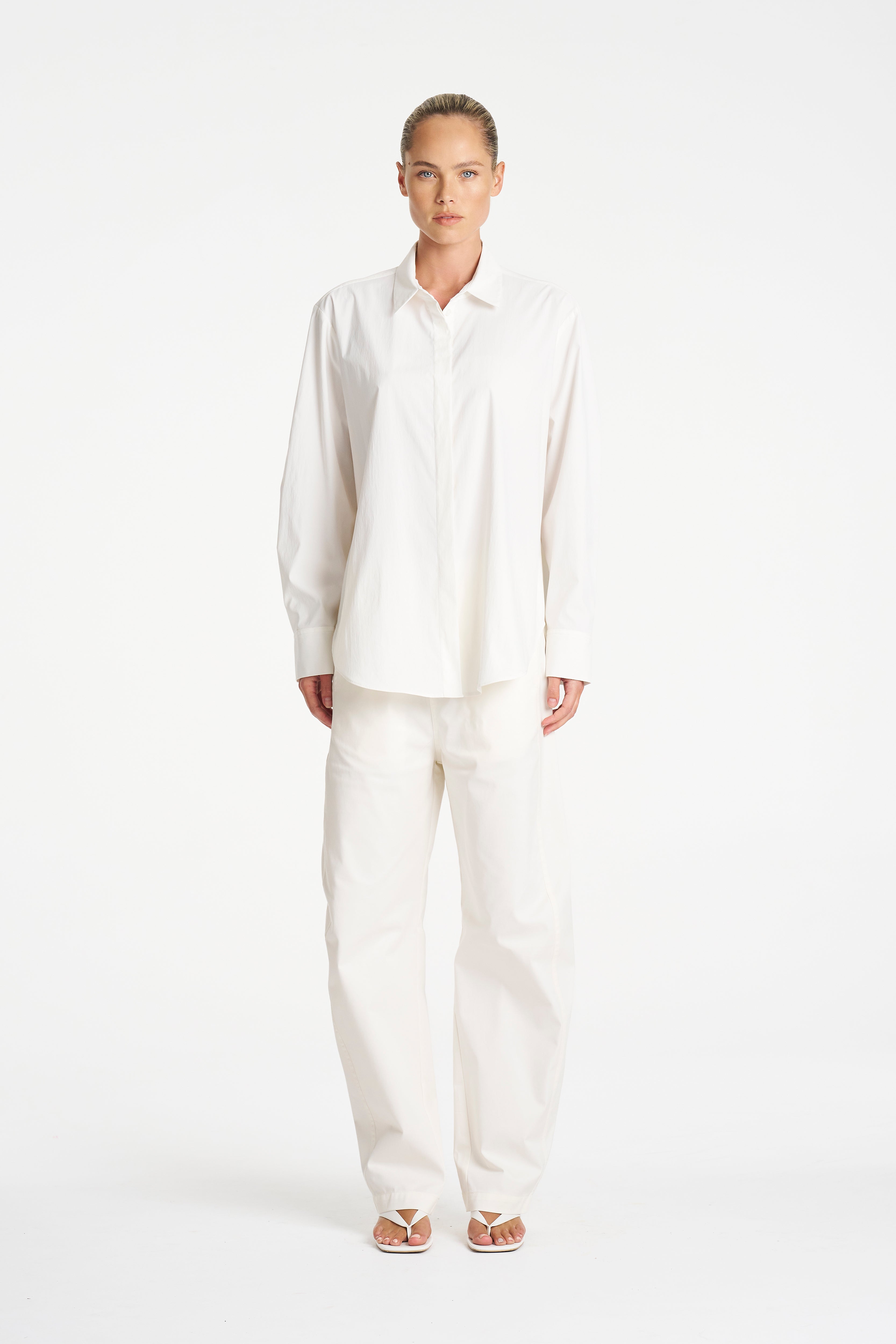 BARREL PANT - Ivory - MELA PURDIE