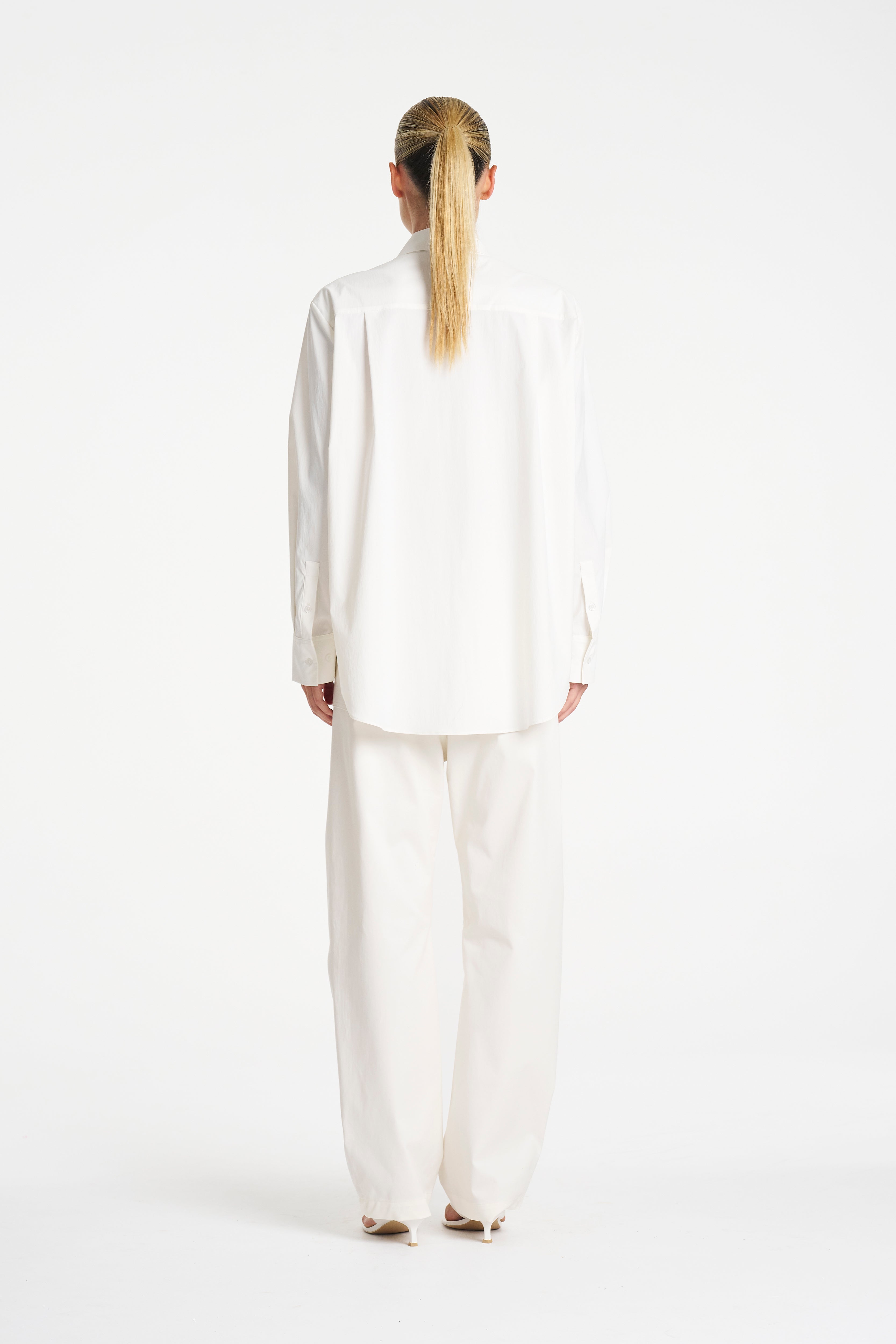 BARREL PANT - Ivory - MELA PURDIE