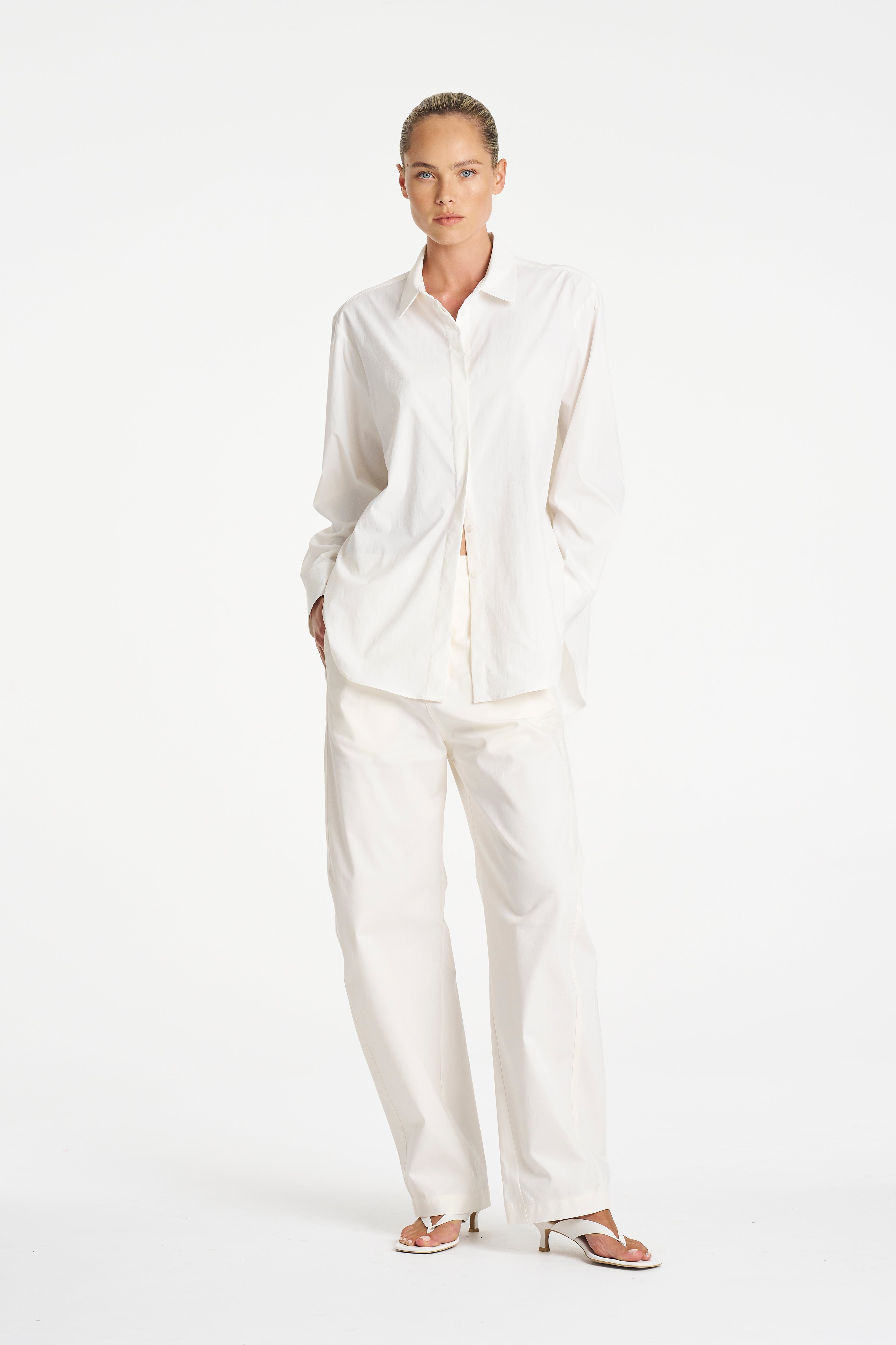 MIRACLE SHIRT - Ivory - MELA PURDIE