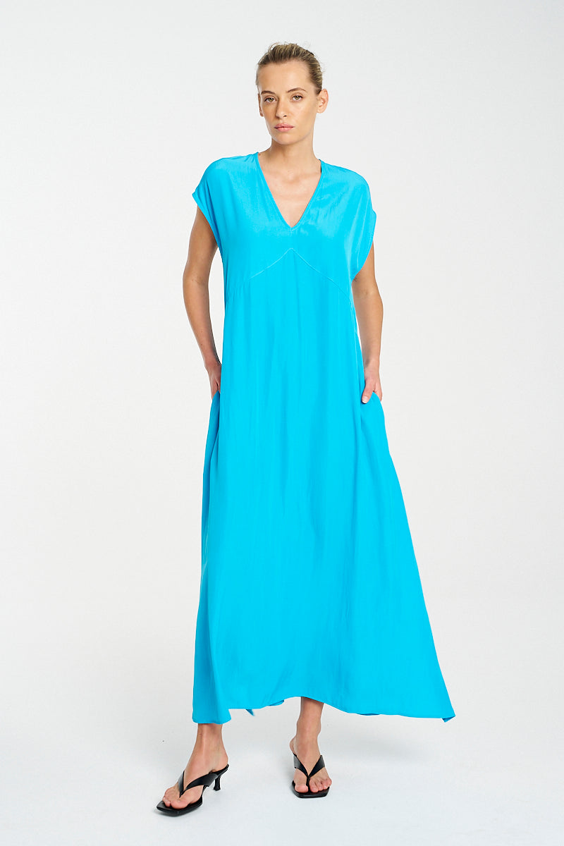 F67 3383 MAXI SLICE DRESS - MELA PURDIE