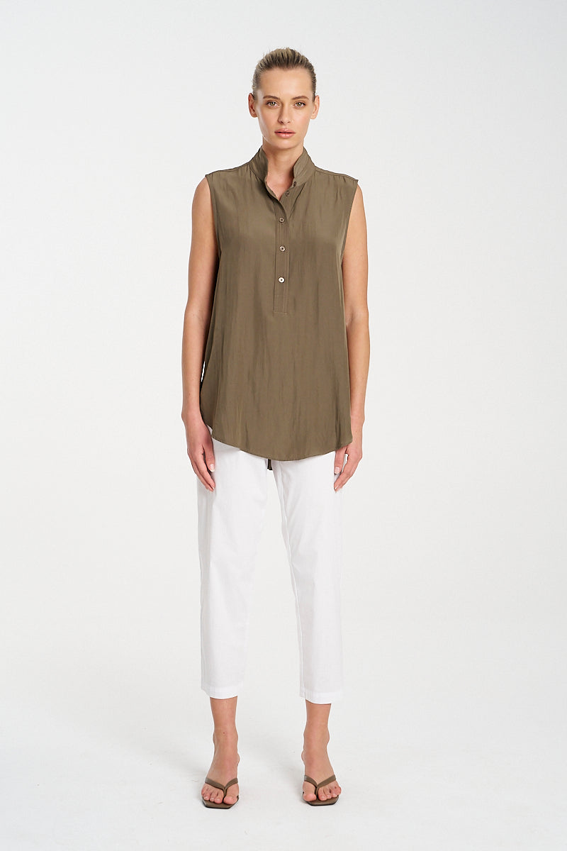 F67 8629 SOFT STAND SHIRTÂ -Â MELA PURDIE
