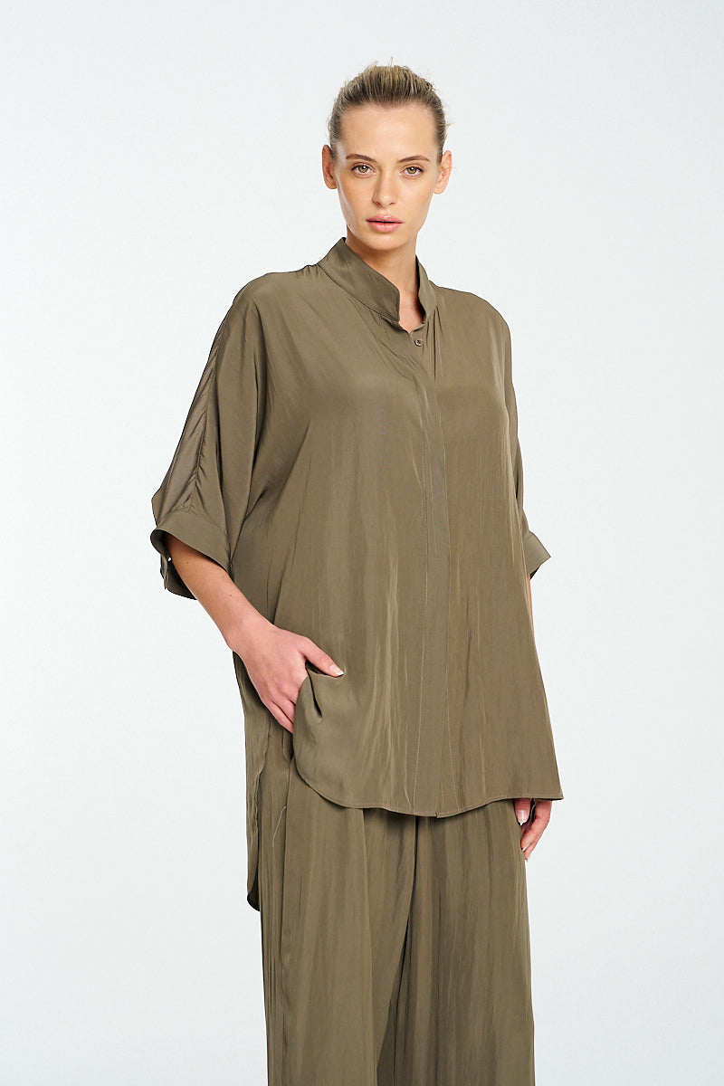 F67 8801 VILLA OVERSHIRT - MELA PURDIE