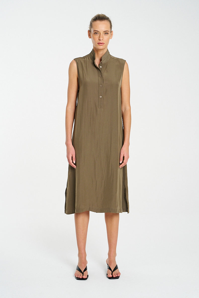 F67 3034 ZIP PLAZA DRESS - MELA PURDIE
