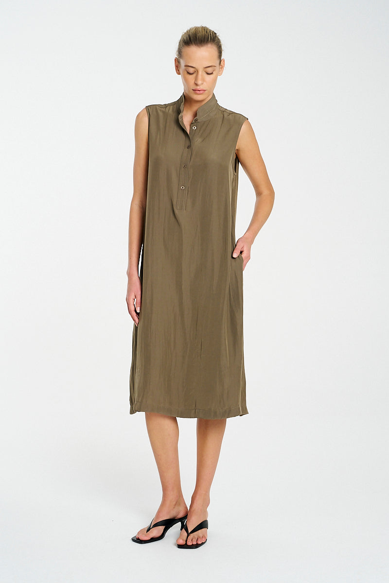 F67 3034 ZIP PLAZA DRESS - MELA PURDIE