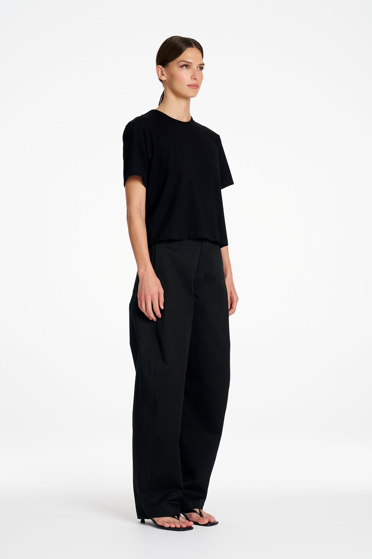BARREL PANT - Black