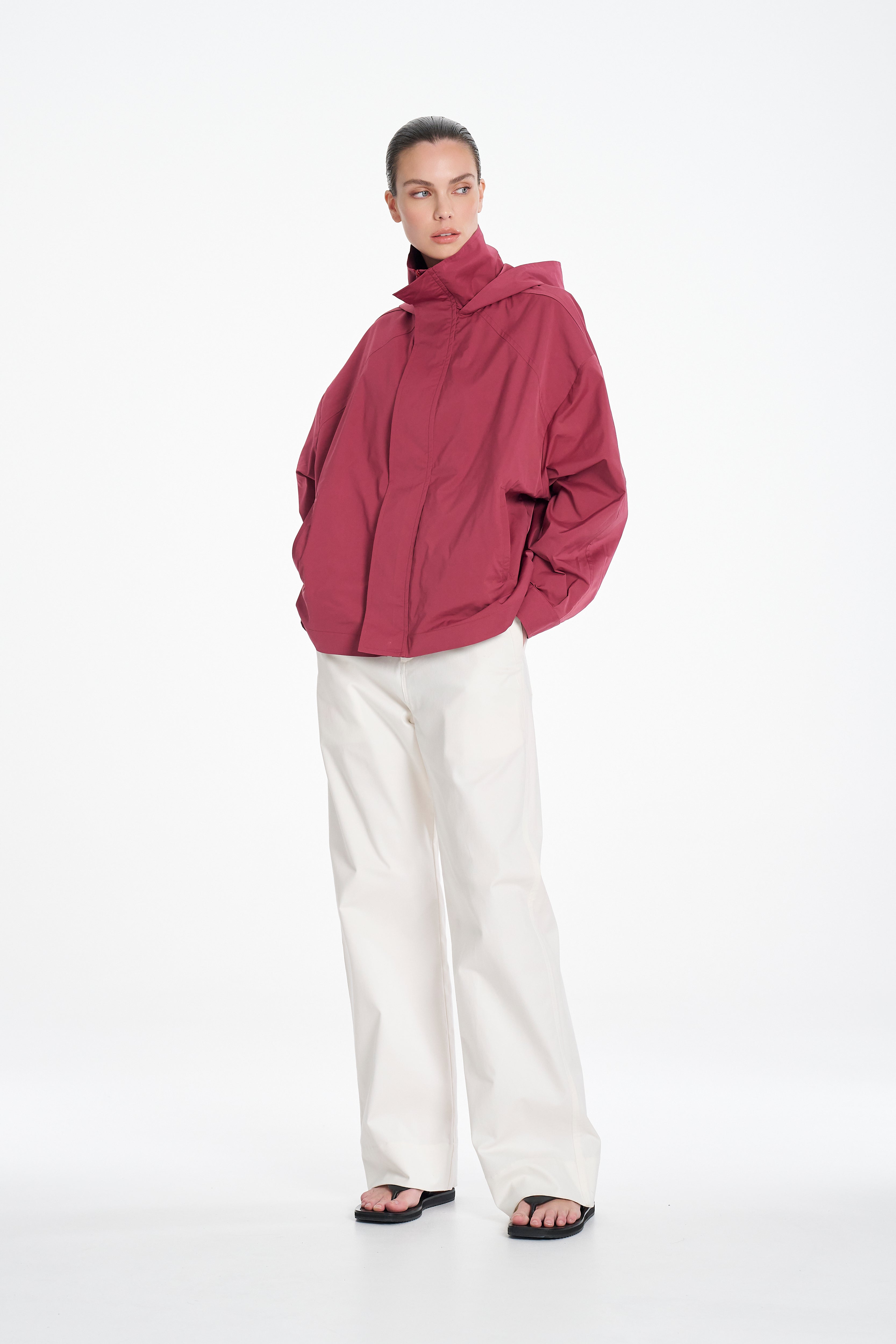 WINDBREAKER - Pomergranate - MELA PURDIE