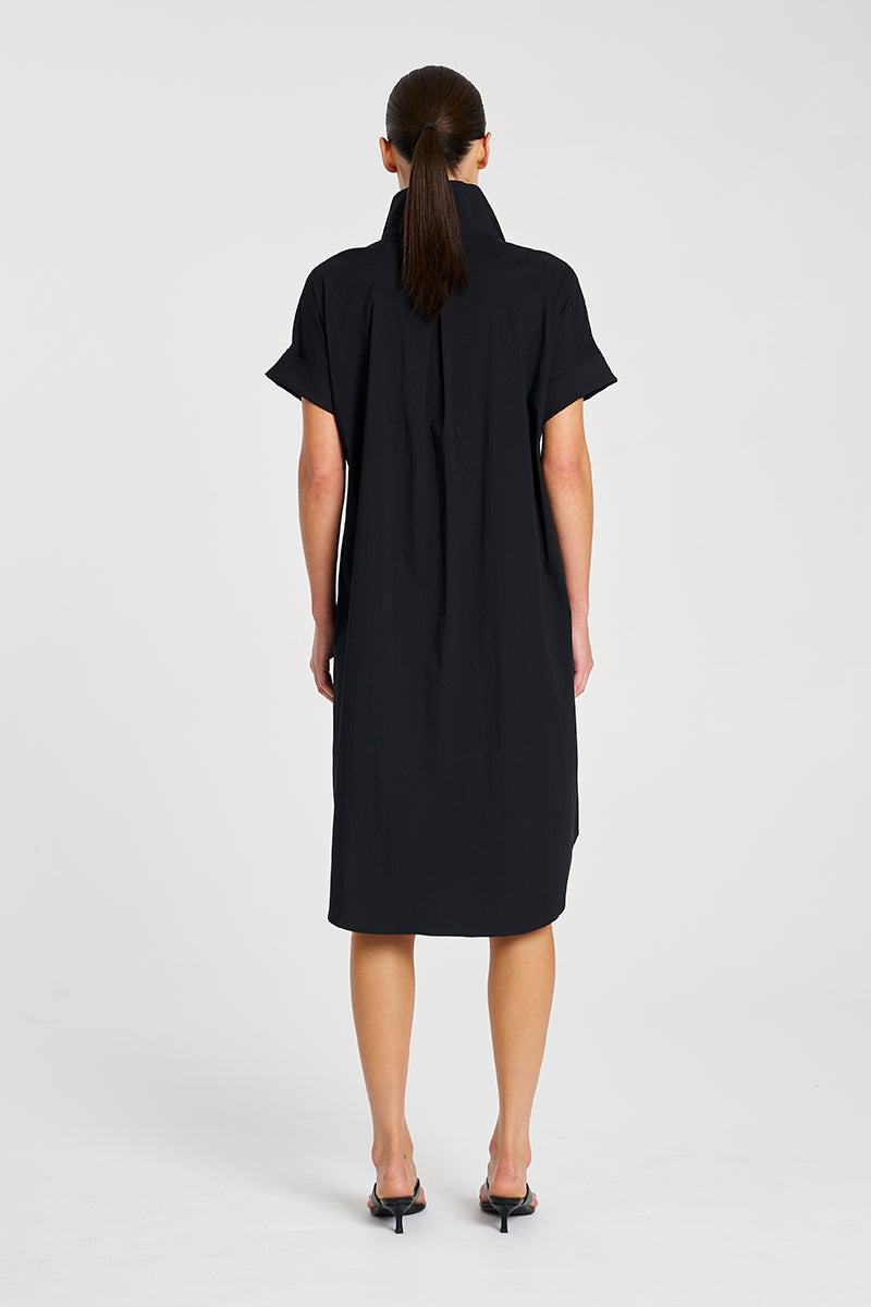 F65 3022 HALF ZIP DRESS