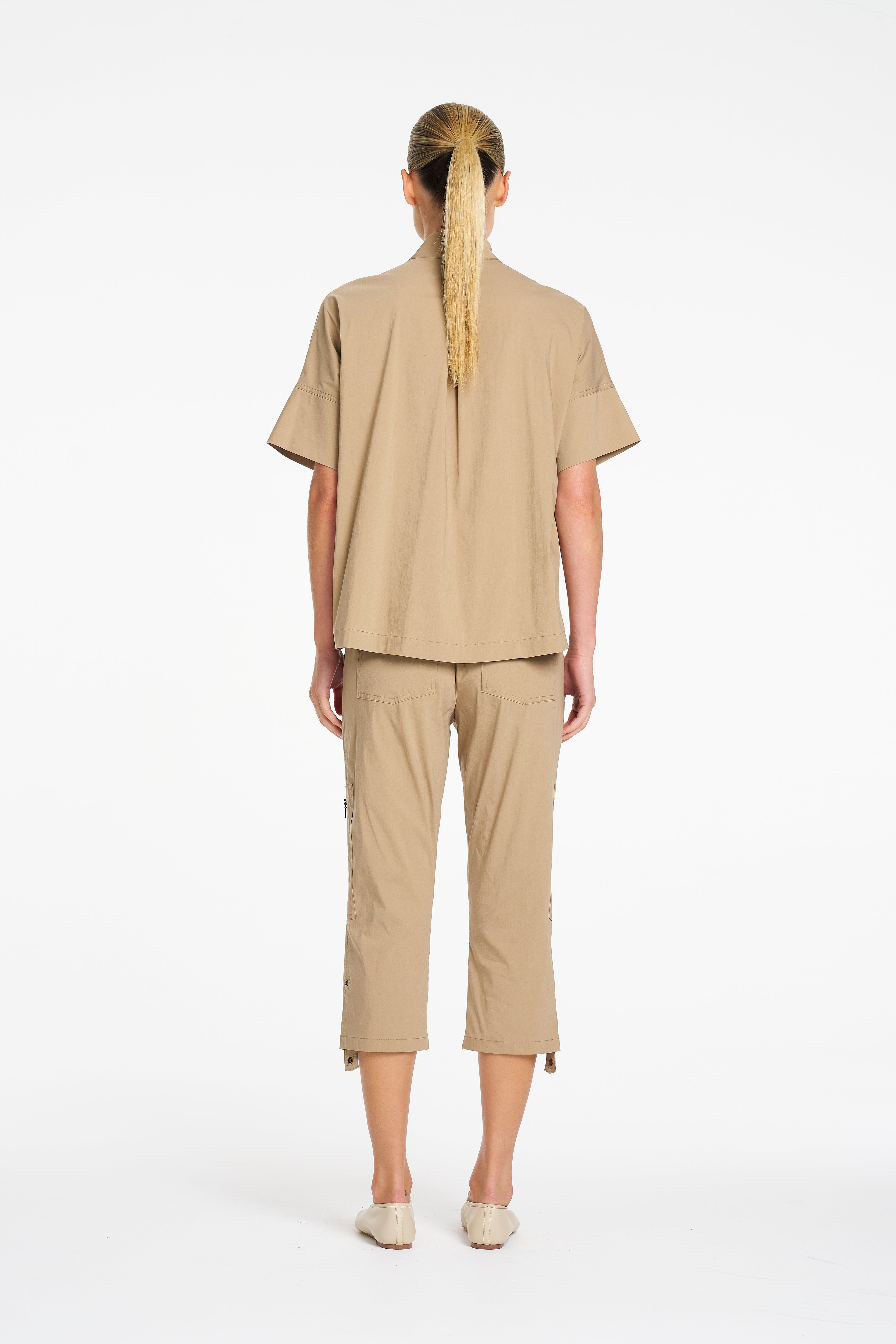 F65 1386 CROP ZIP CARGO - MELA PURDIE
