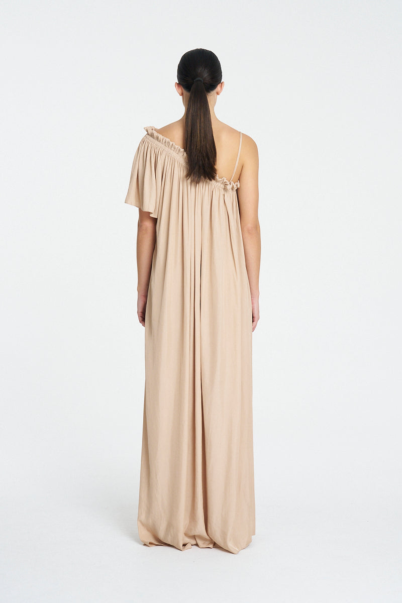 SLOPE DRESS - Café