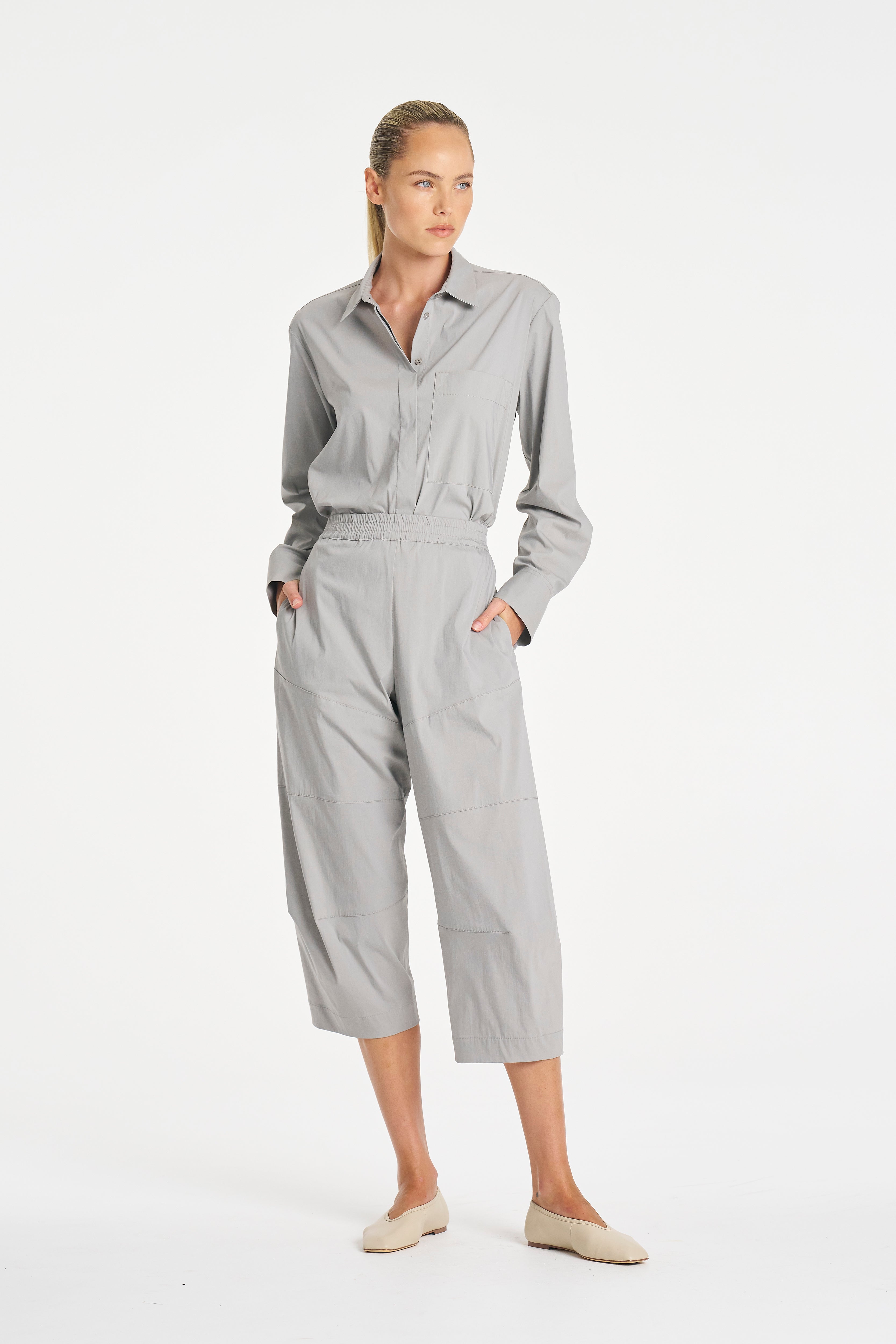F65 1514 CROPPED TUSCAN PANT - MELA PURDIE