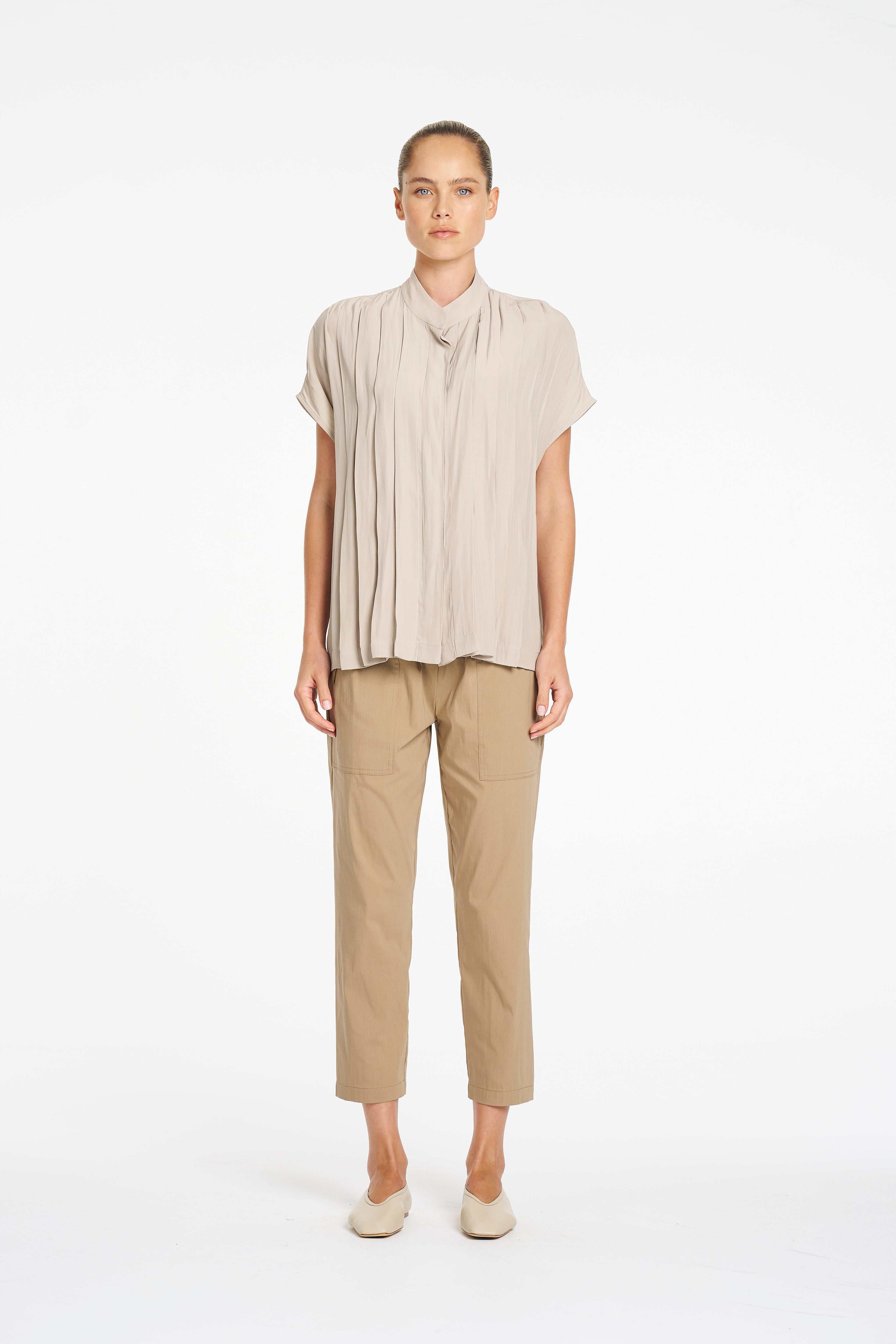 F67 80046 FULL PLEAT SHELL - MELA PURDIE