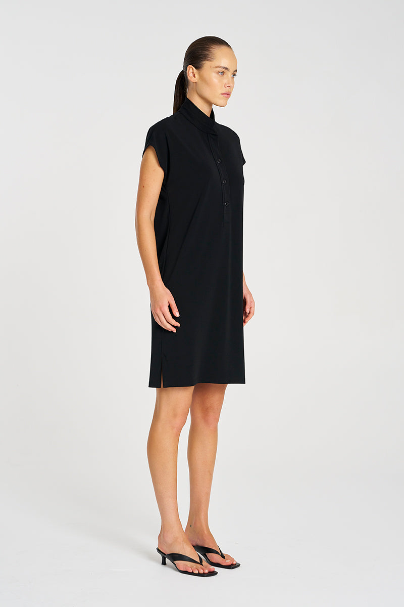 F007 3005 HENLEY DRESS