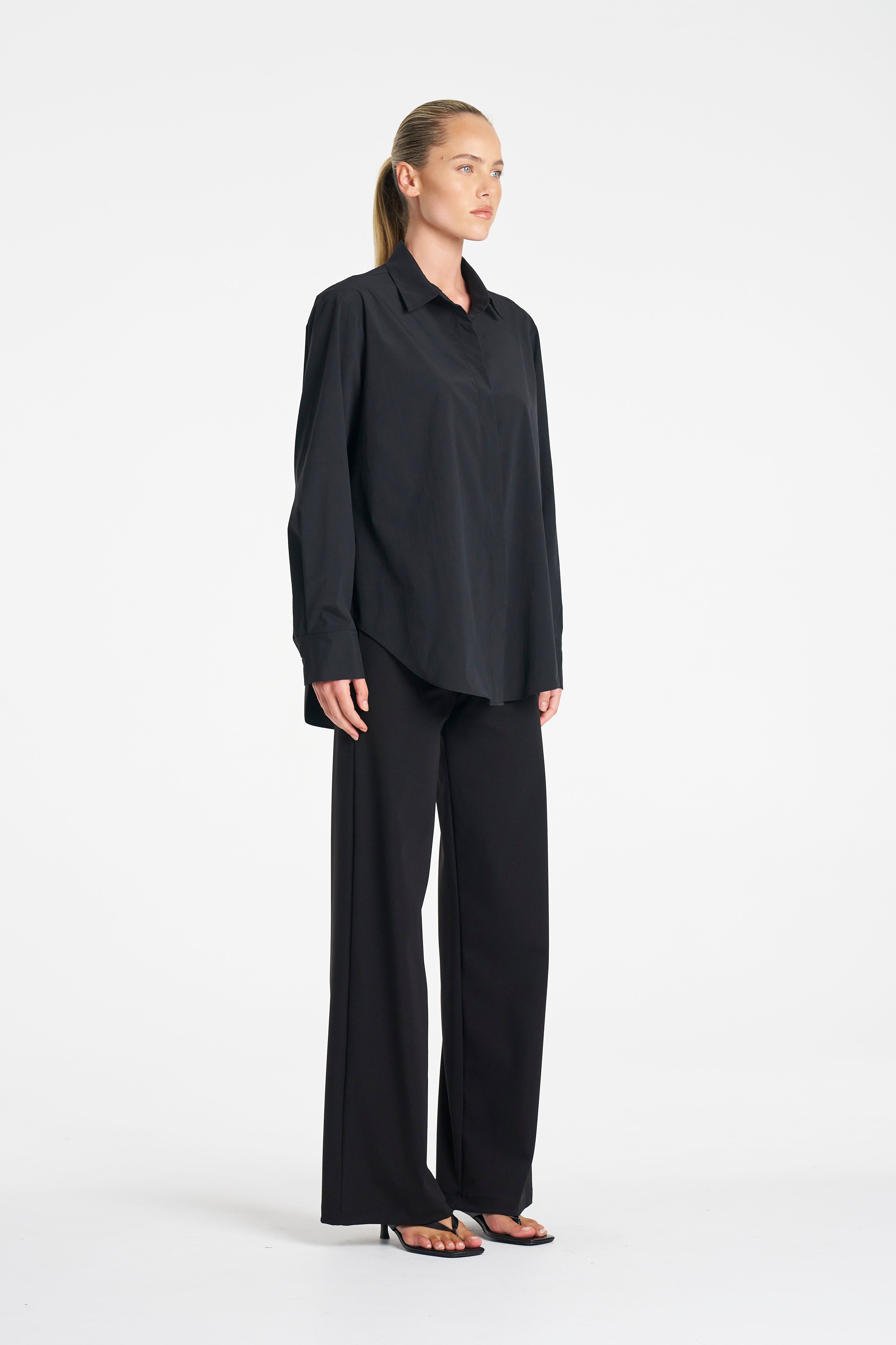 CYLINDER PANT - Black - MELA PURDIE