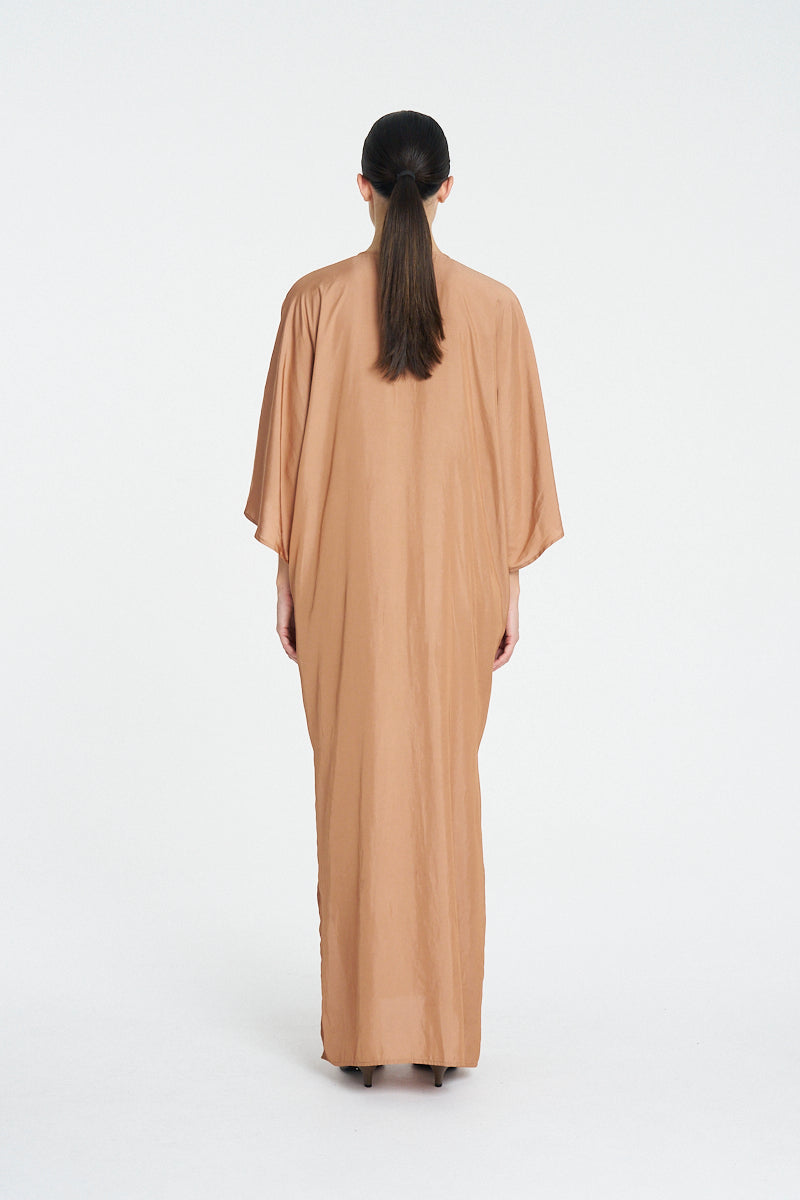 DOLMAN DRESS - Terracotta