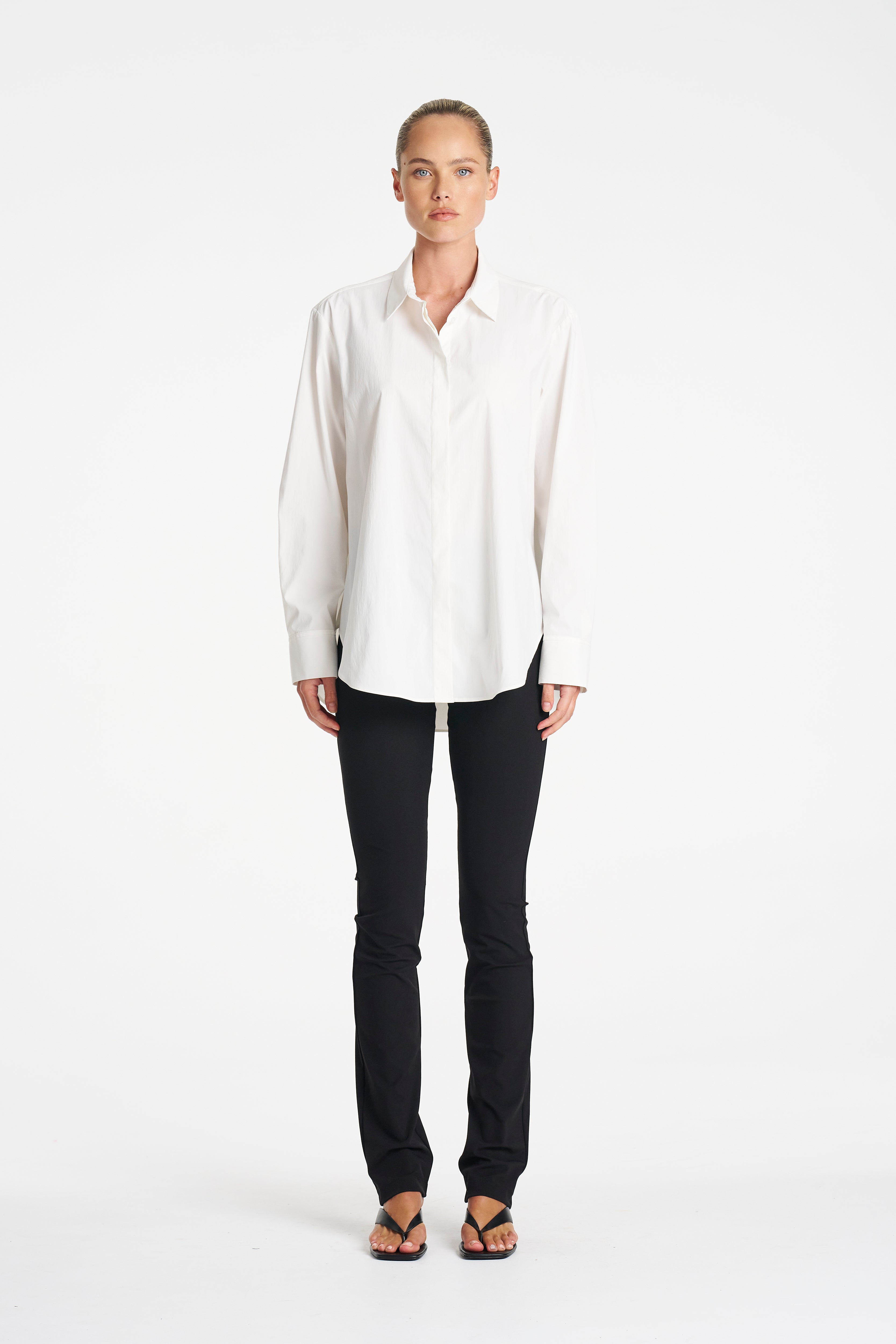 SLIM PANT - Black - MELA PURDIE