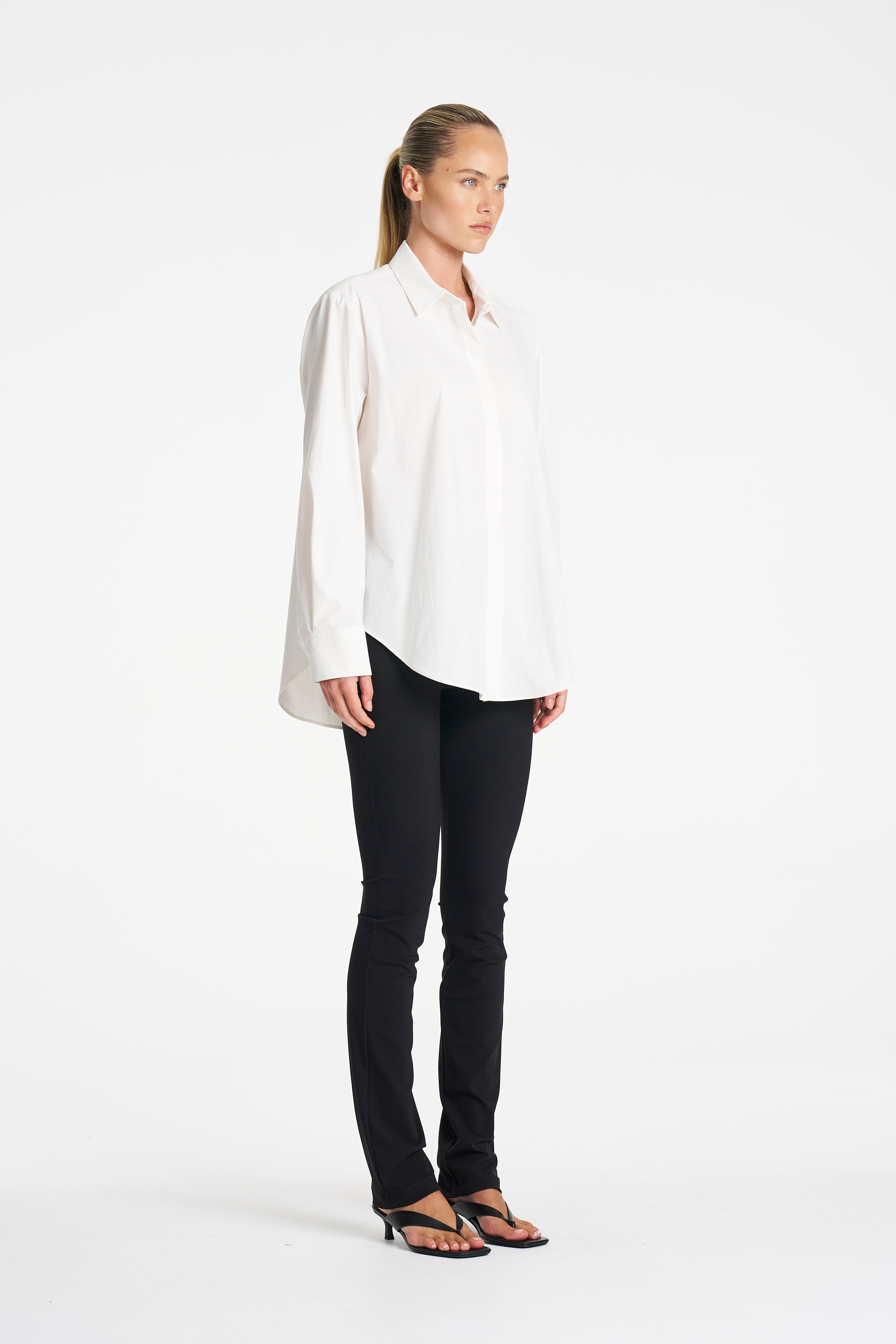 SLIM PANT - Black - MELA PURDIE