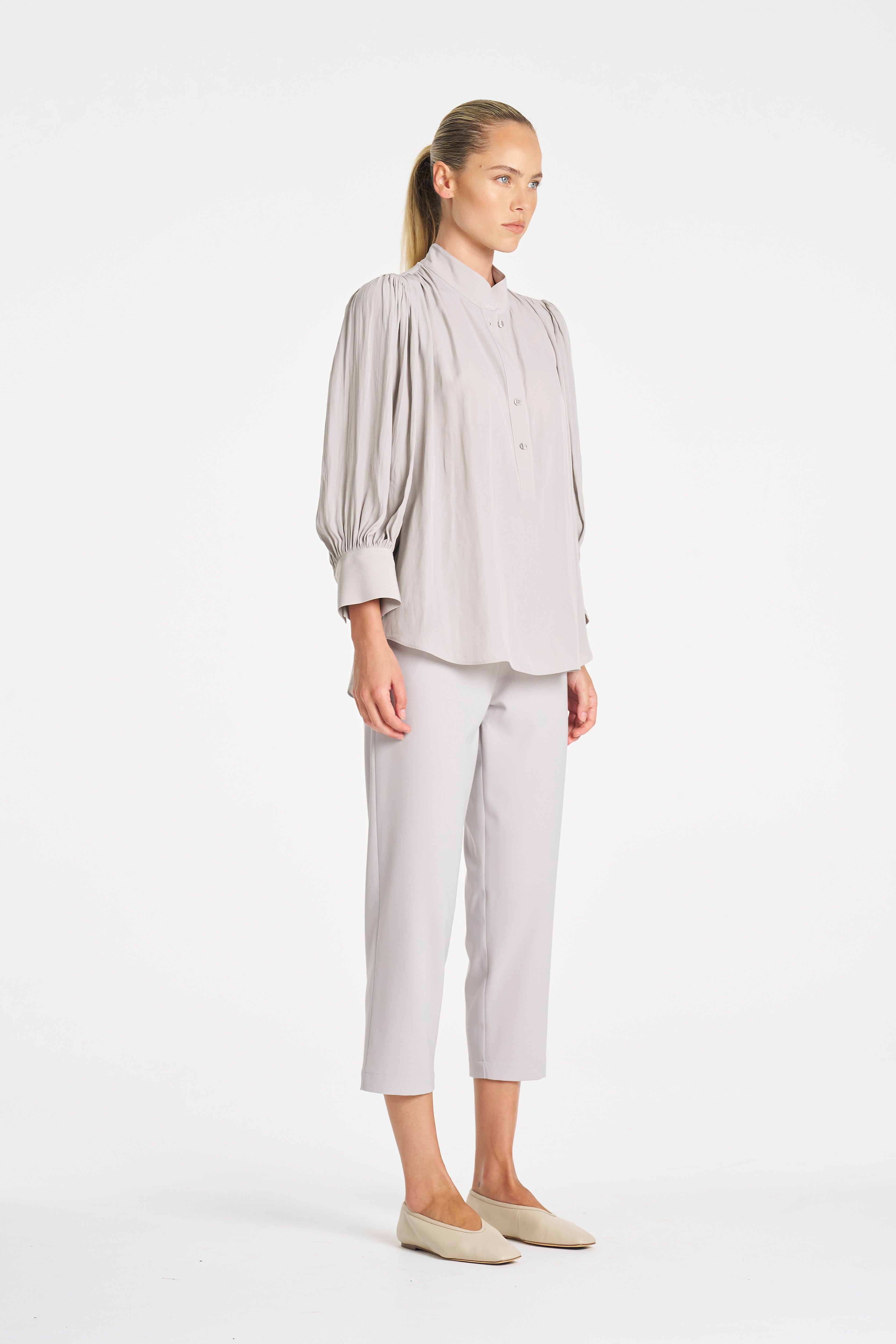 F618 1831 TAPERED FLAT PANT - MELA PURDIE