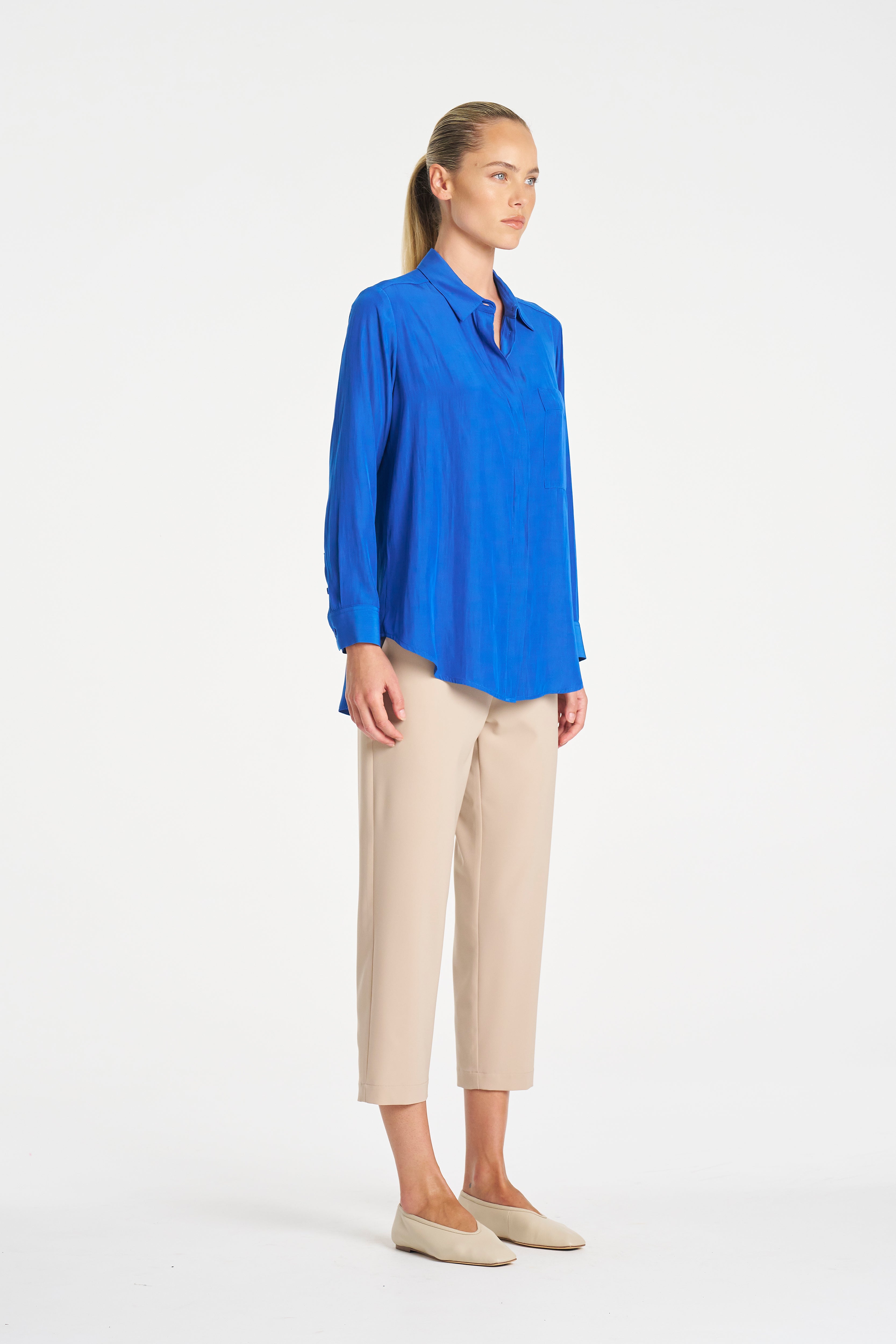 F67 7741 SINGLE POCKET SHIRT - MELA PURDIE