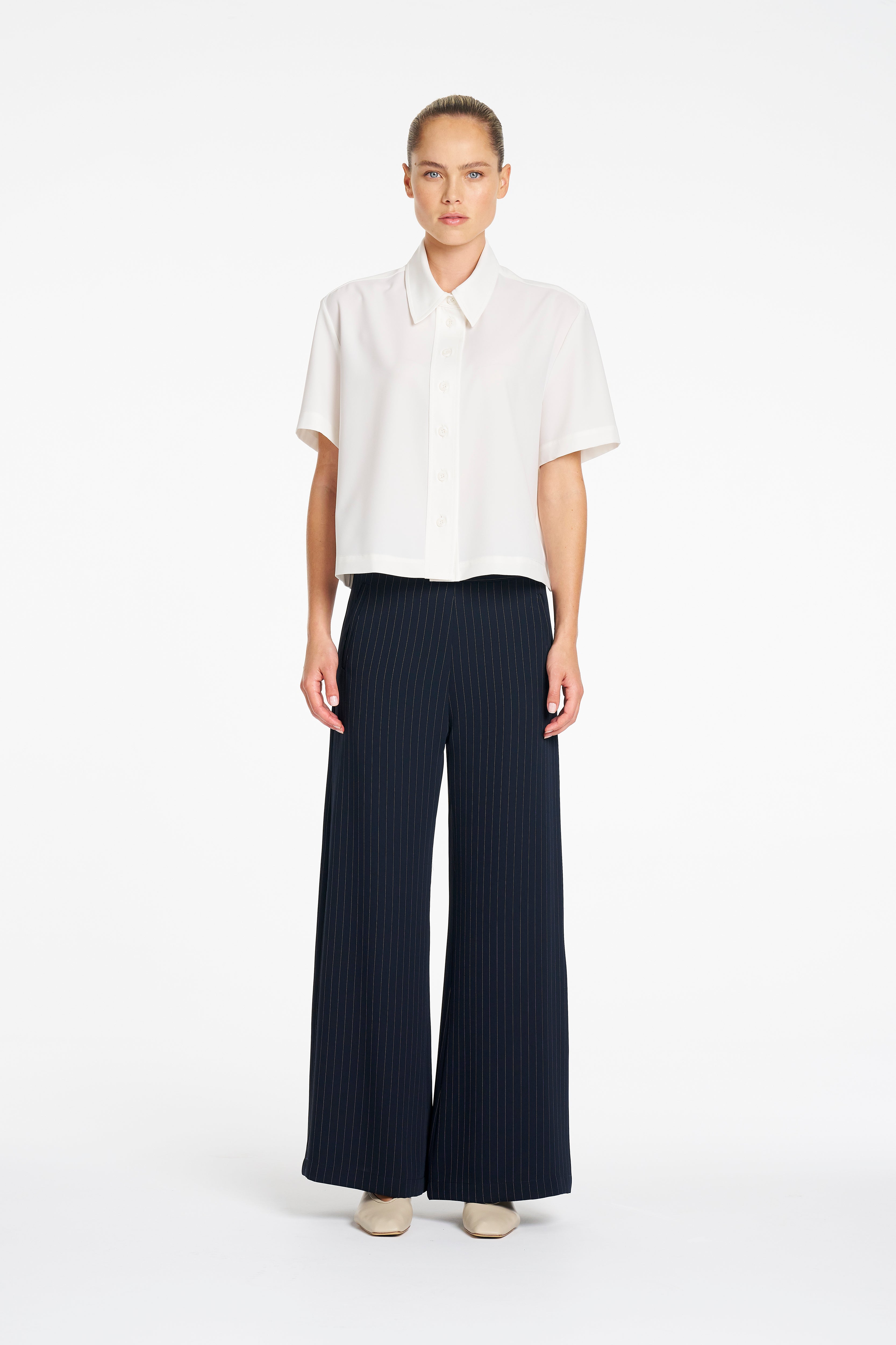 F618 4244 CROP SHIRT - MELA PURDIE