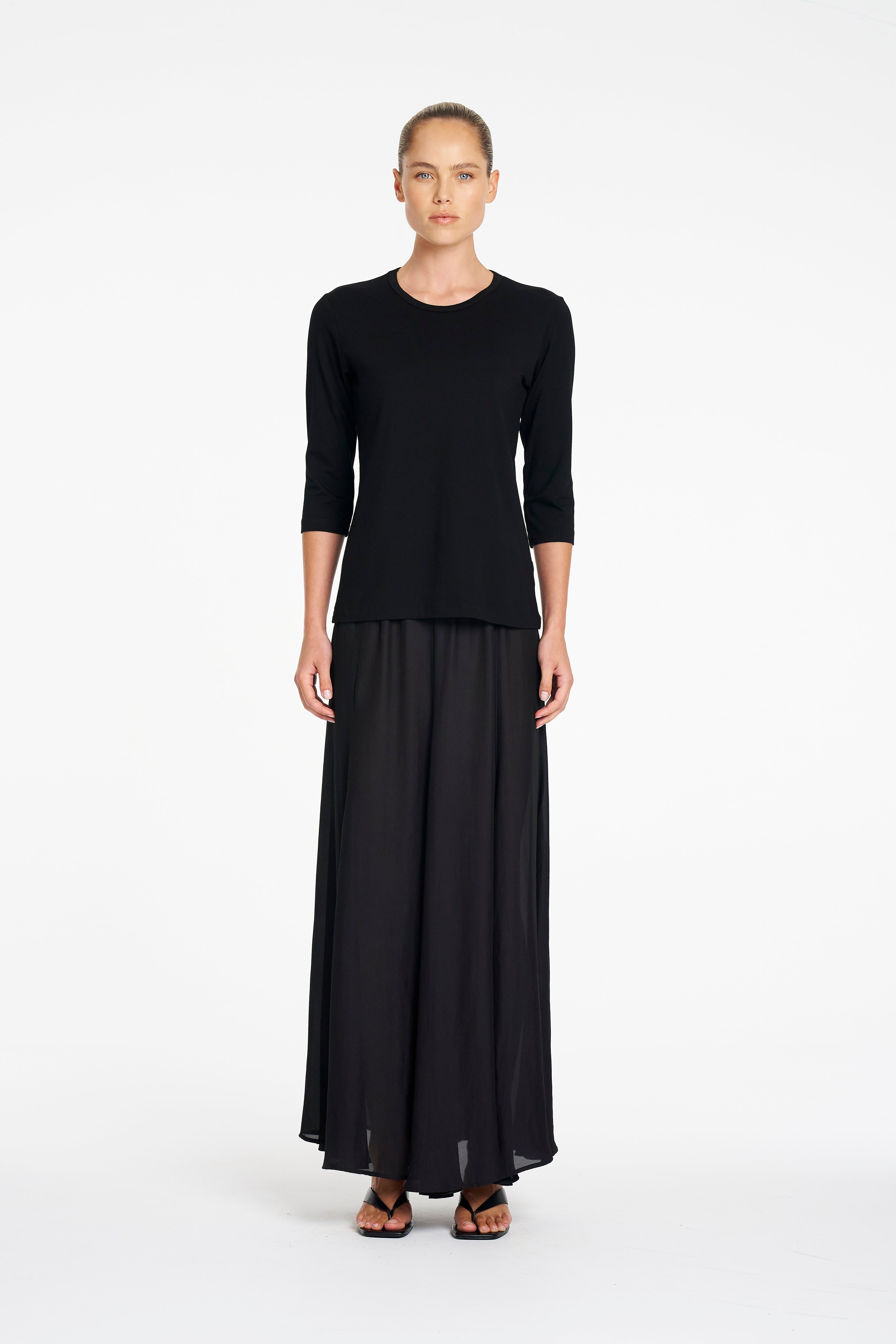 MID SL TOP - Black - MELA PURDIE