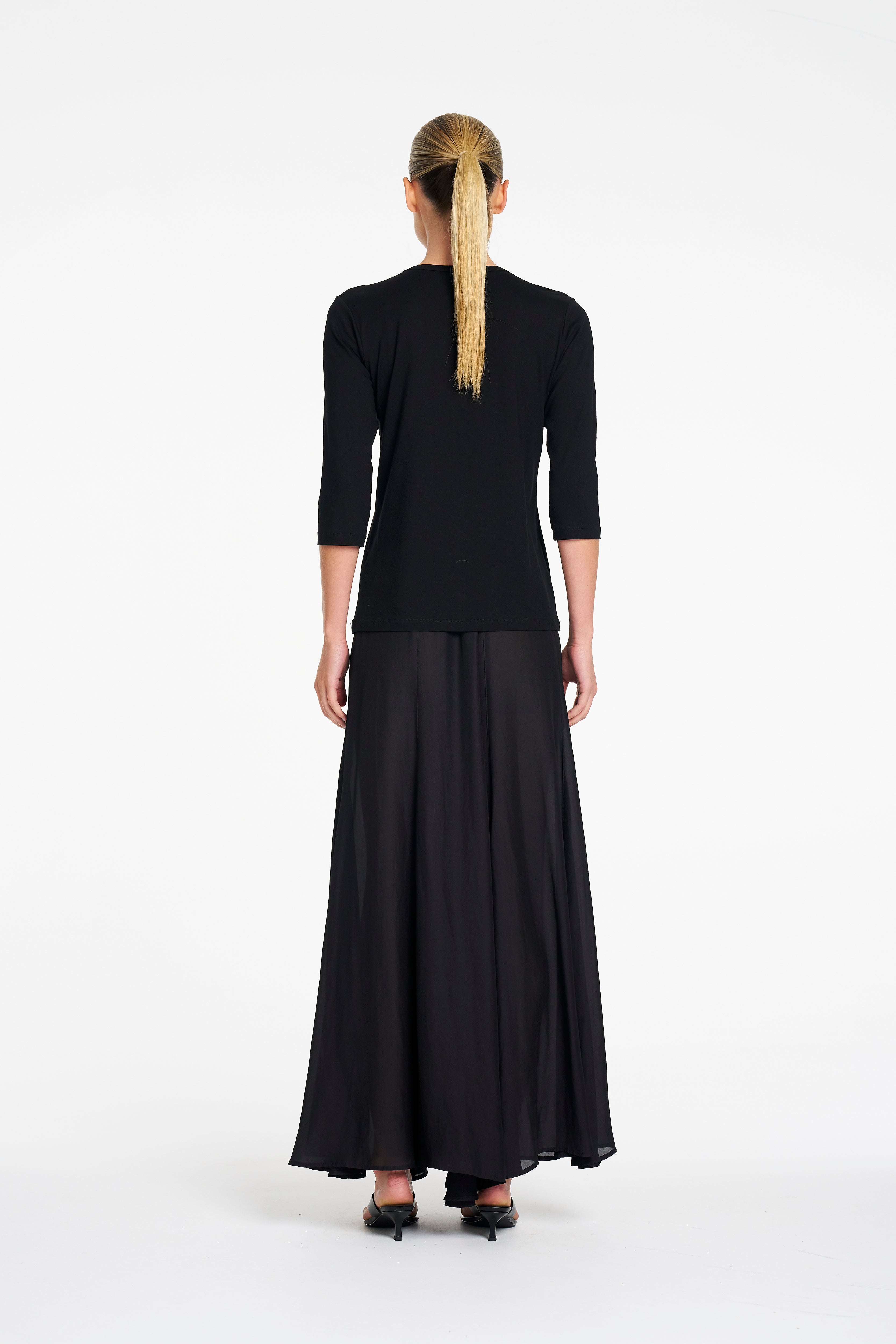 MID SL TOP - Black - MELA PURDIE