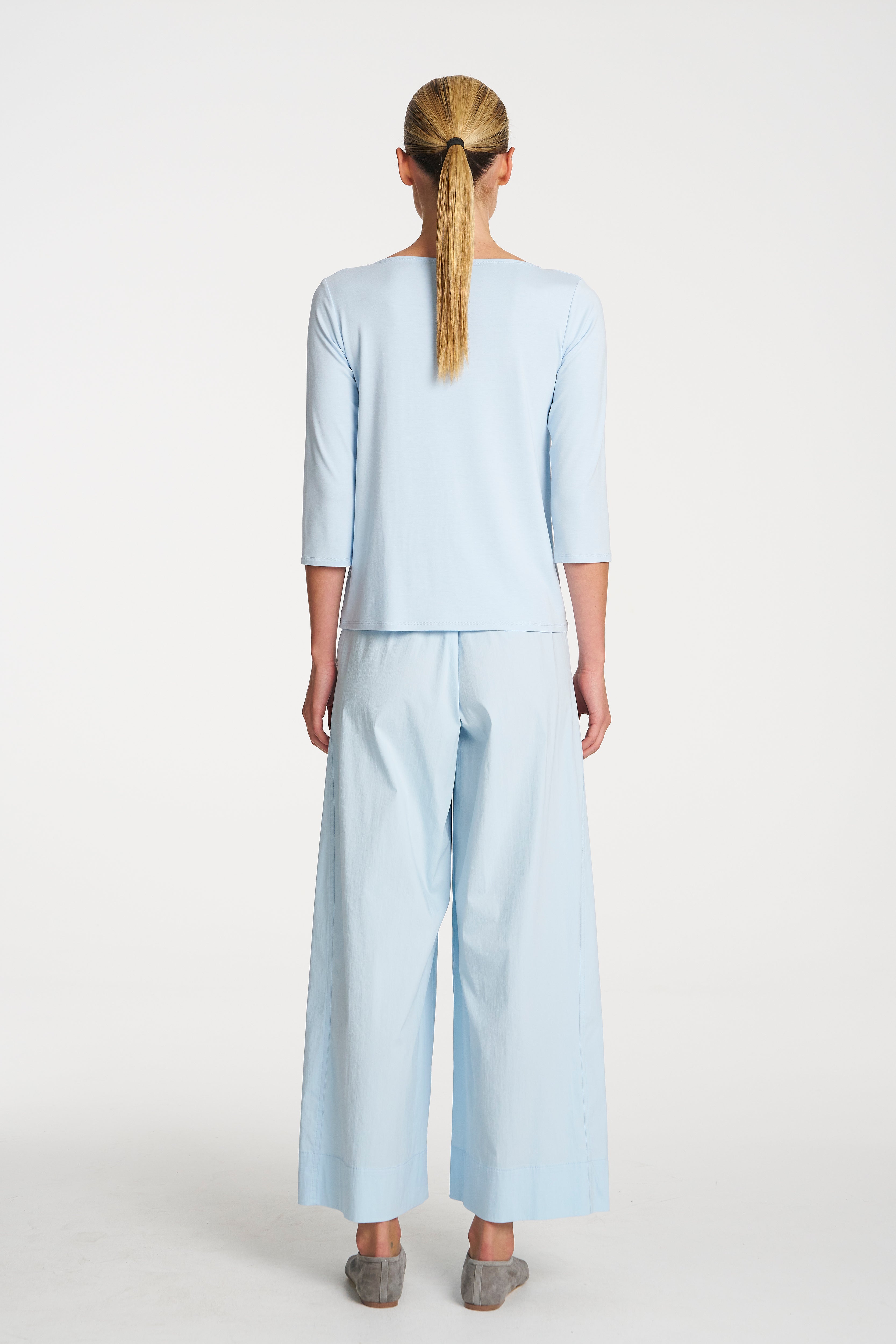 F01 2630 RELAXED BOAT NECK - MELA PURDIE