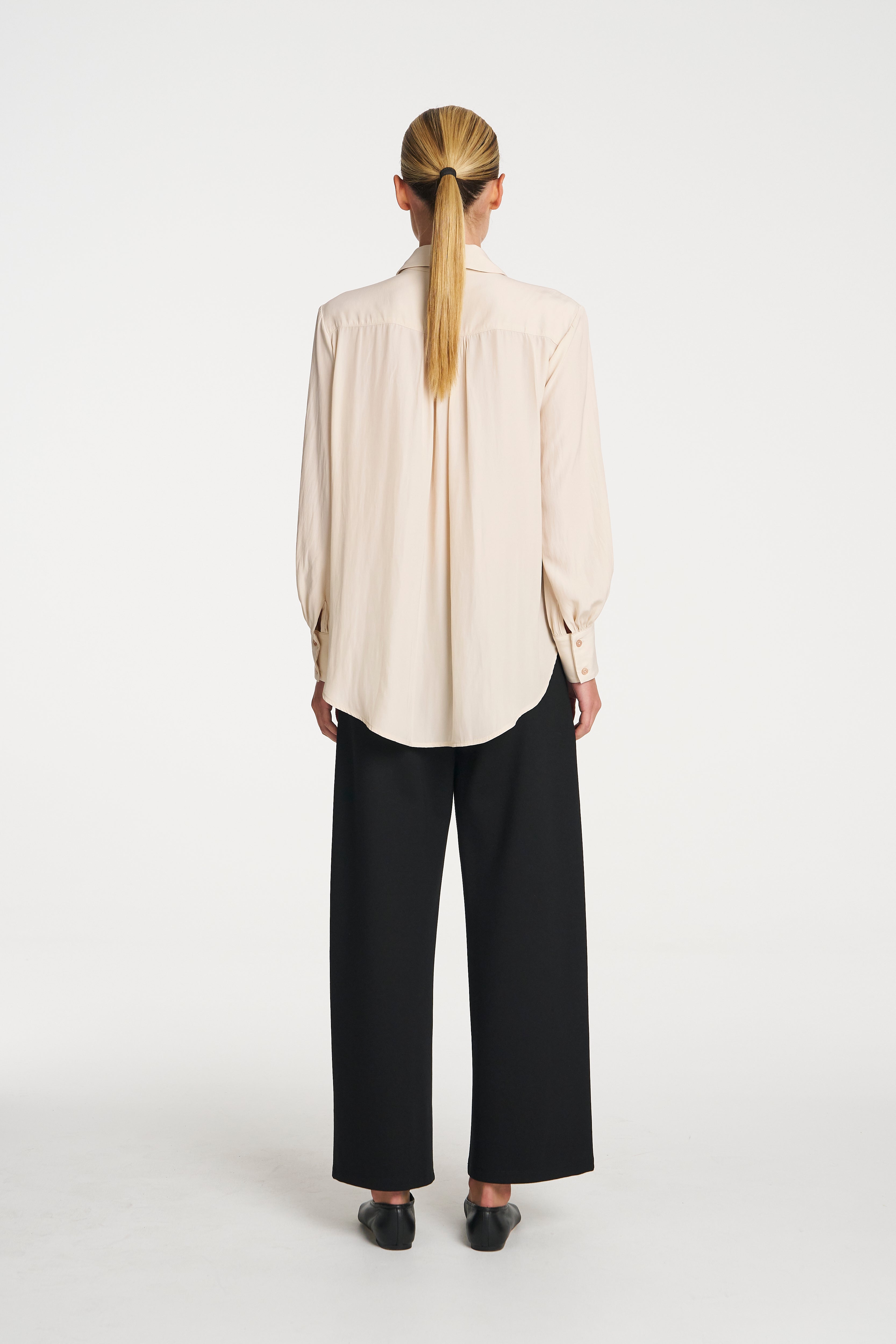 F67 8984 GATHERED BLOUSE - MELA PURDIE