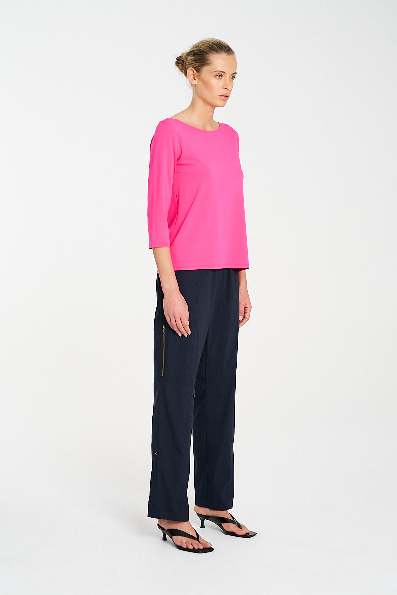 F01 2630 RELAXED BOAT NECK - MELA PURDIE