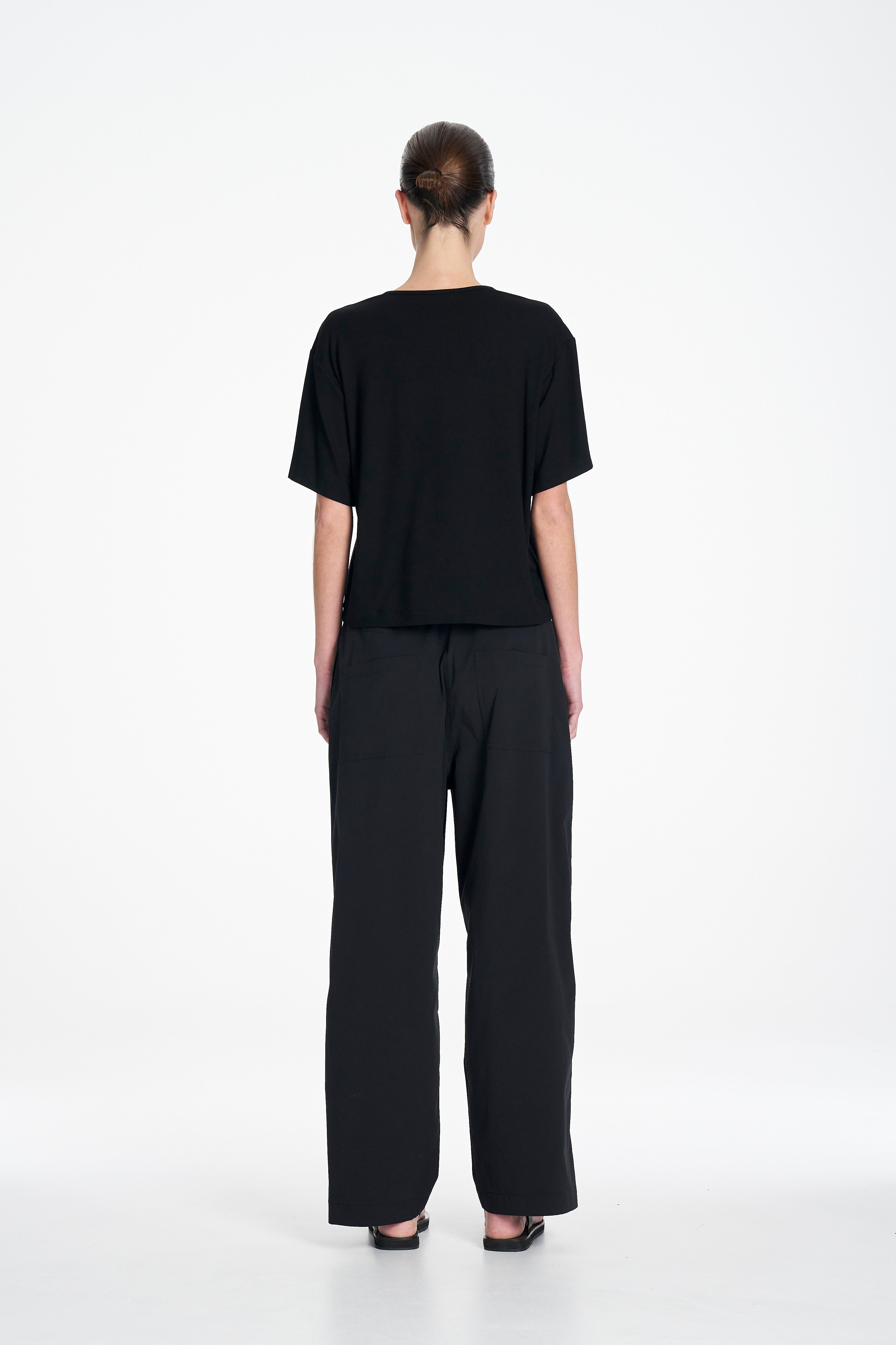 DRAW PANT - Black - MELA PURDIE