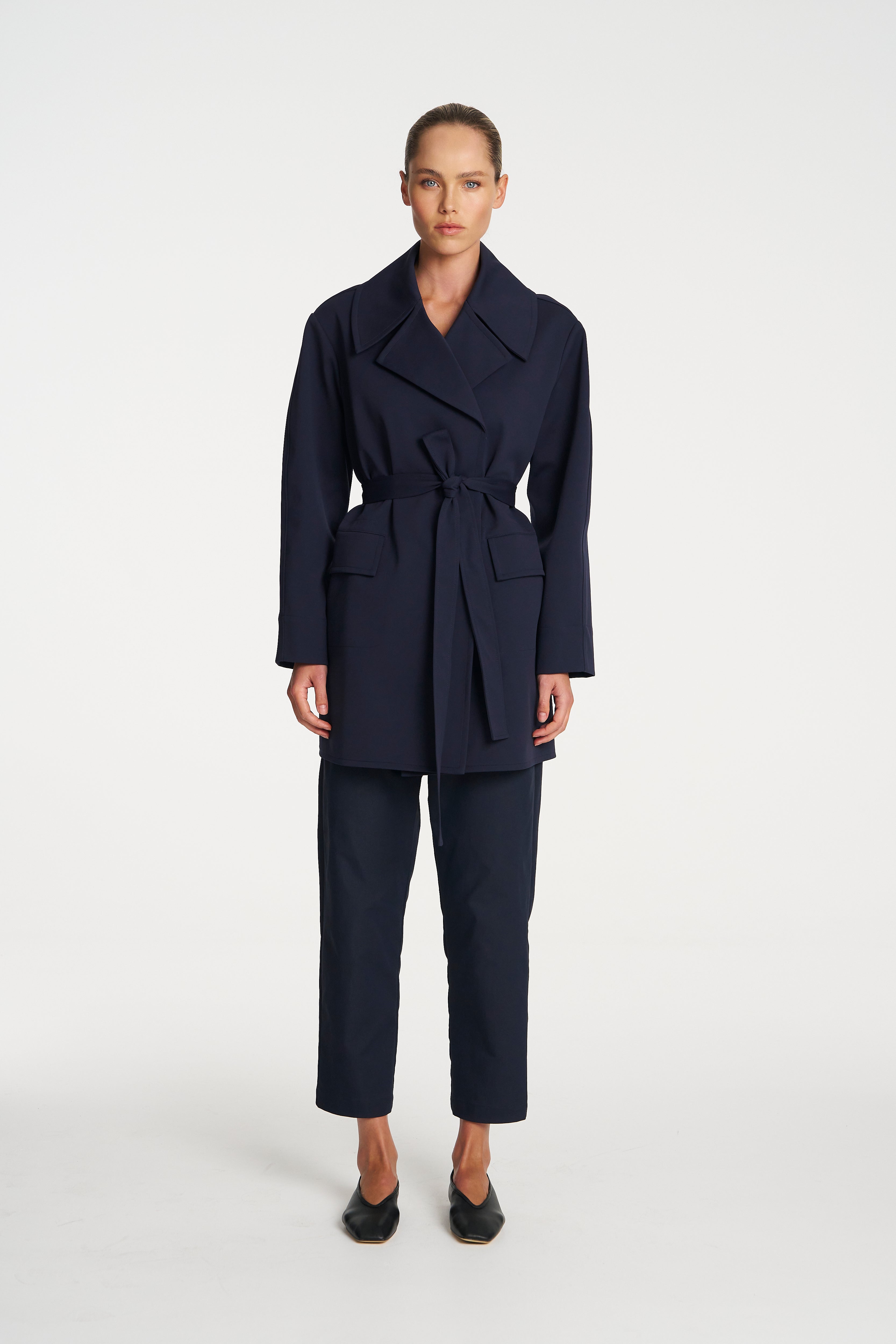 F416 1831 TAPERED FLAT PANT - MELA PURDIE