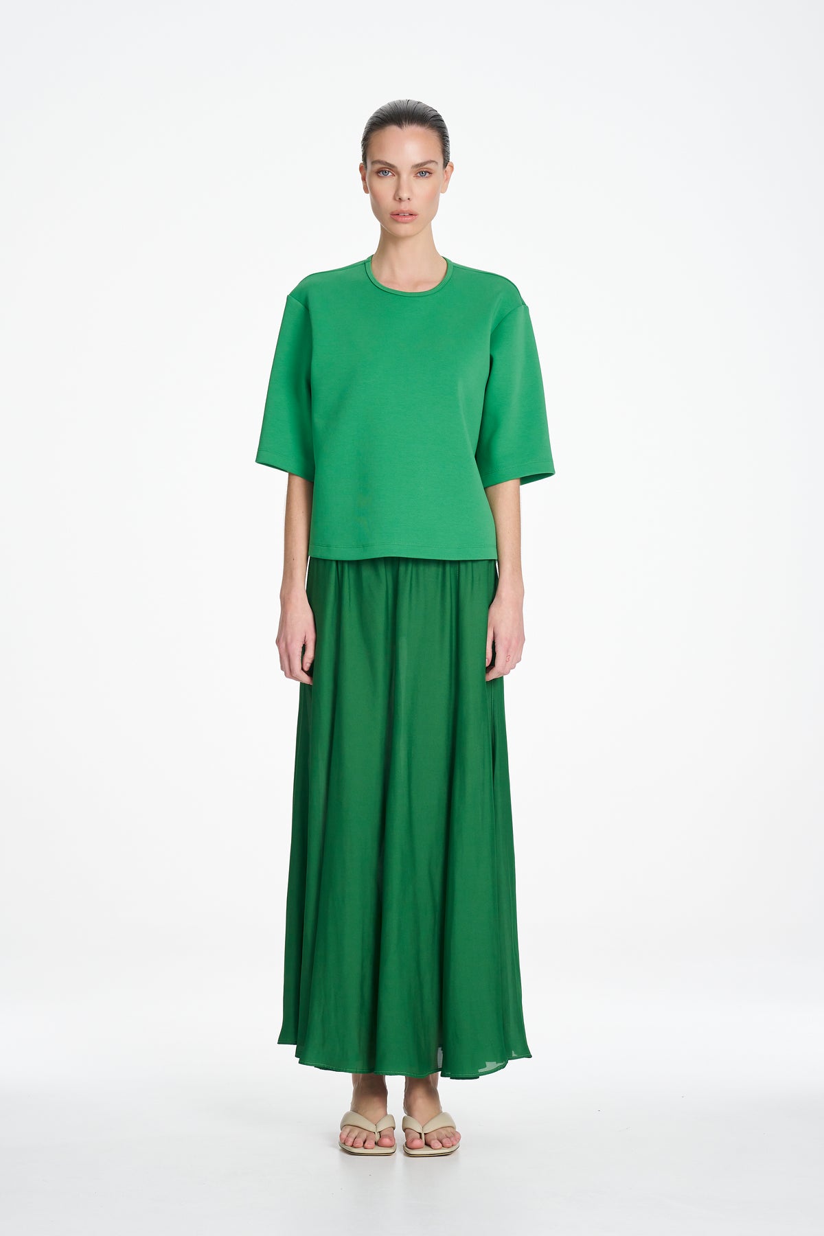 TULLE SKIRT - Emerald