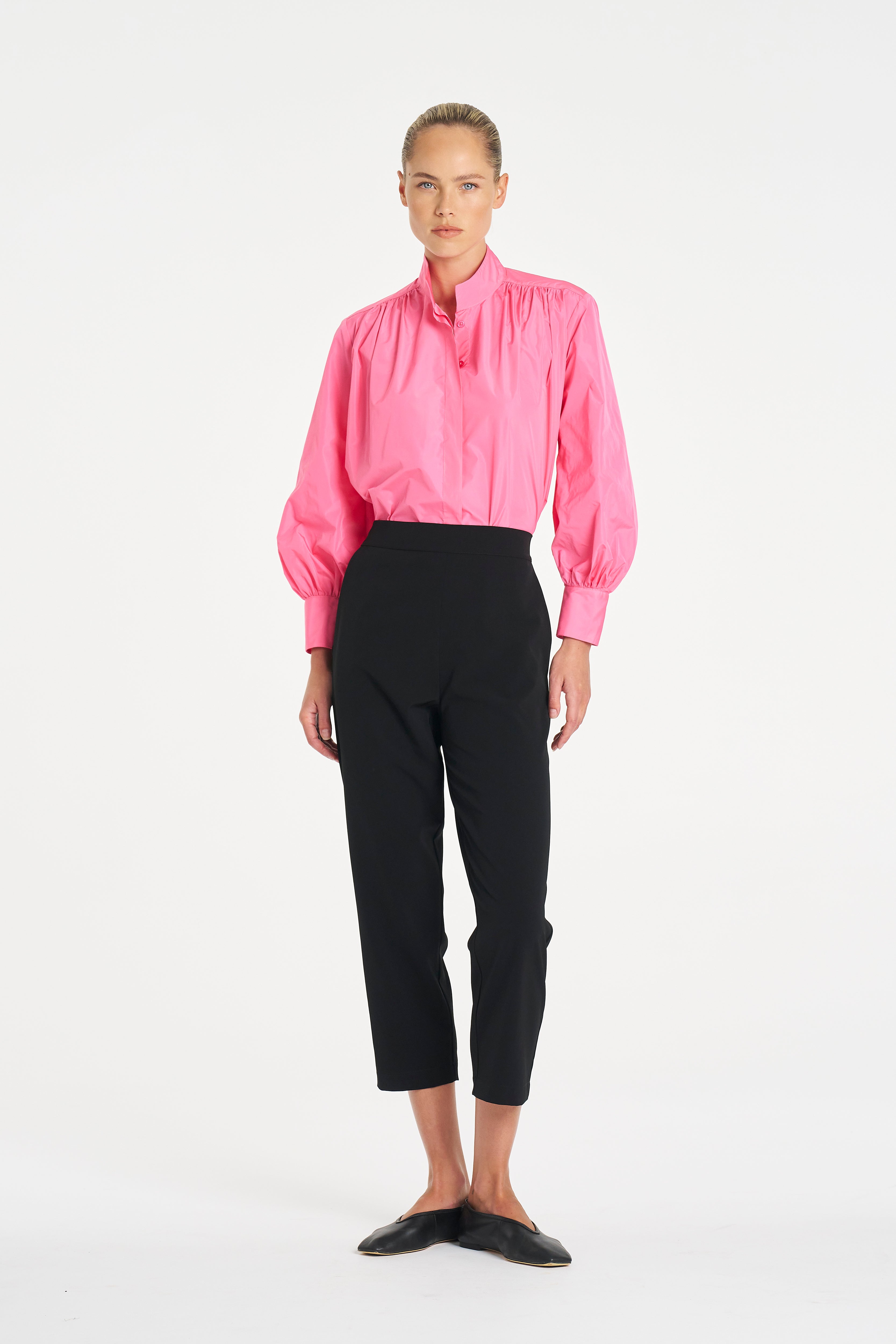 F621 80074 GATHERED SHIRT - MELA PURDIE