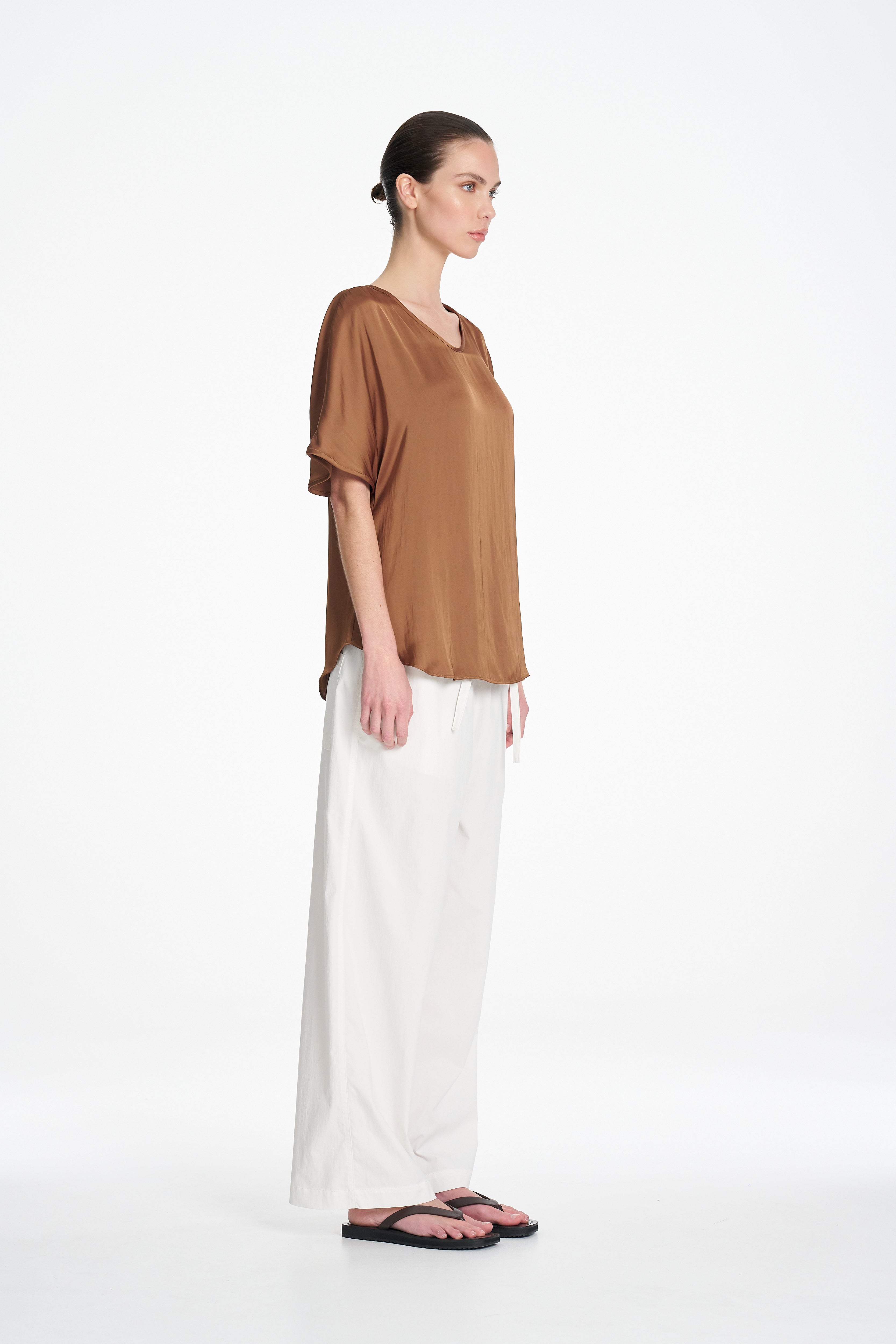 RAGLAN SHELL - Saffron - MELA PURDIE