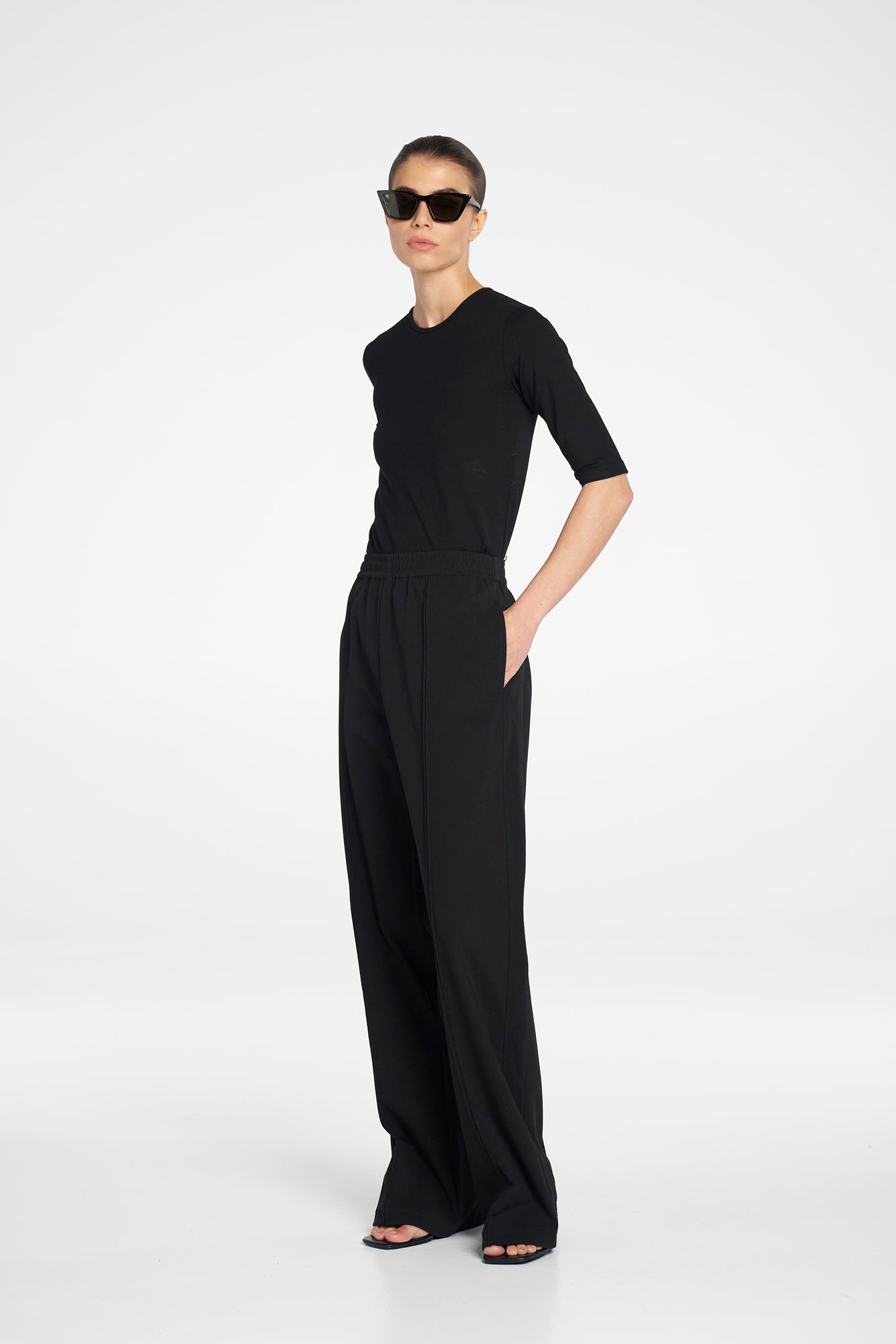 FLIGHT PANT - Black - MELA PURDIE