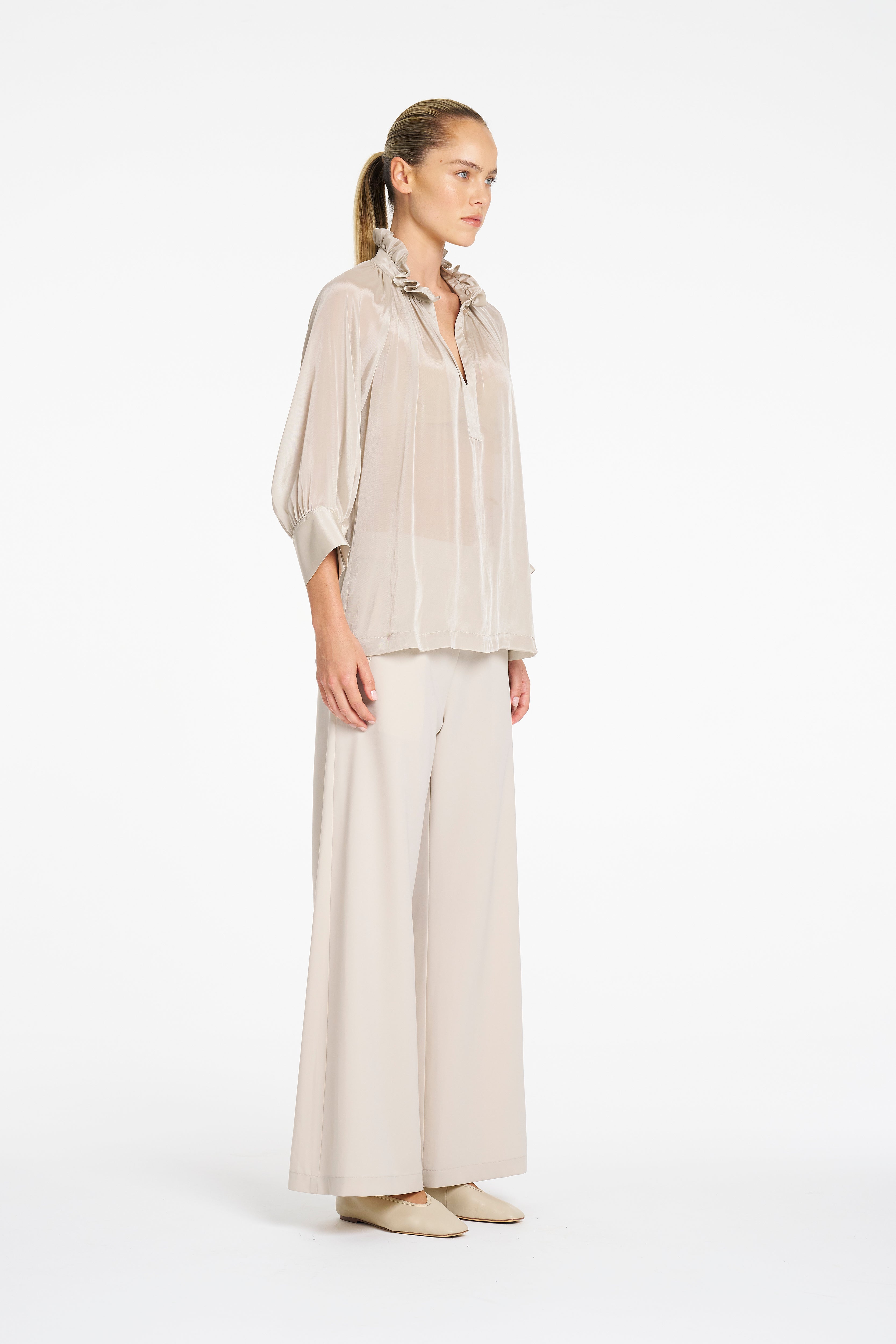 F623 80073 ROMAN BLOUSE - MELA PURDIE