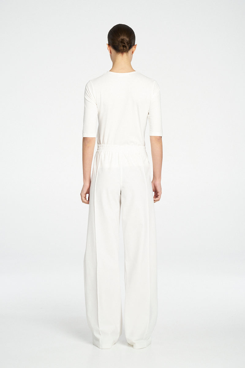 FLIGHT PANT - White - MELA PURDIE