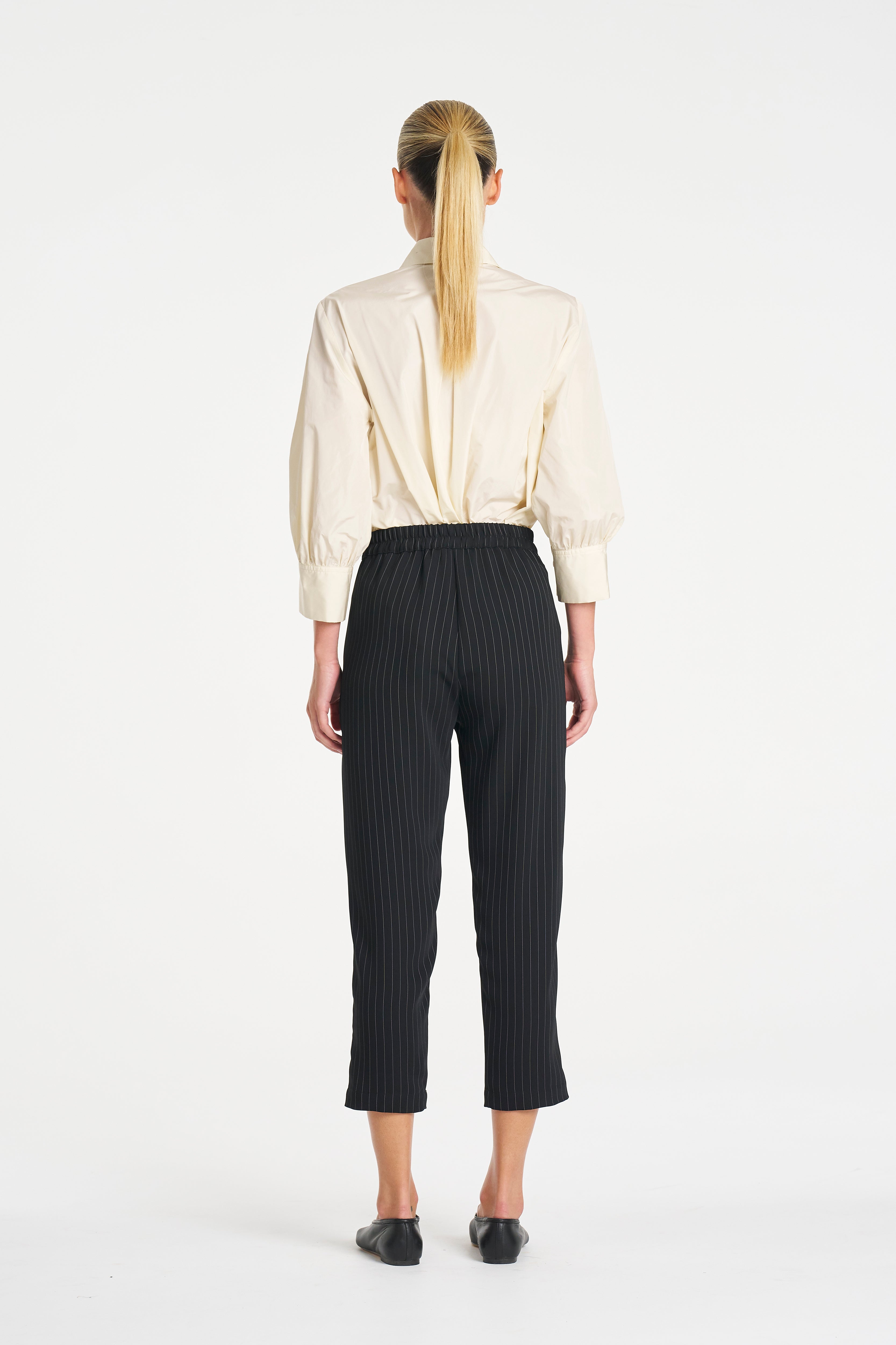 F734 1831 TAPERED FLAT PANT - MELA PURDIE