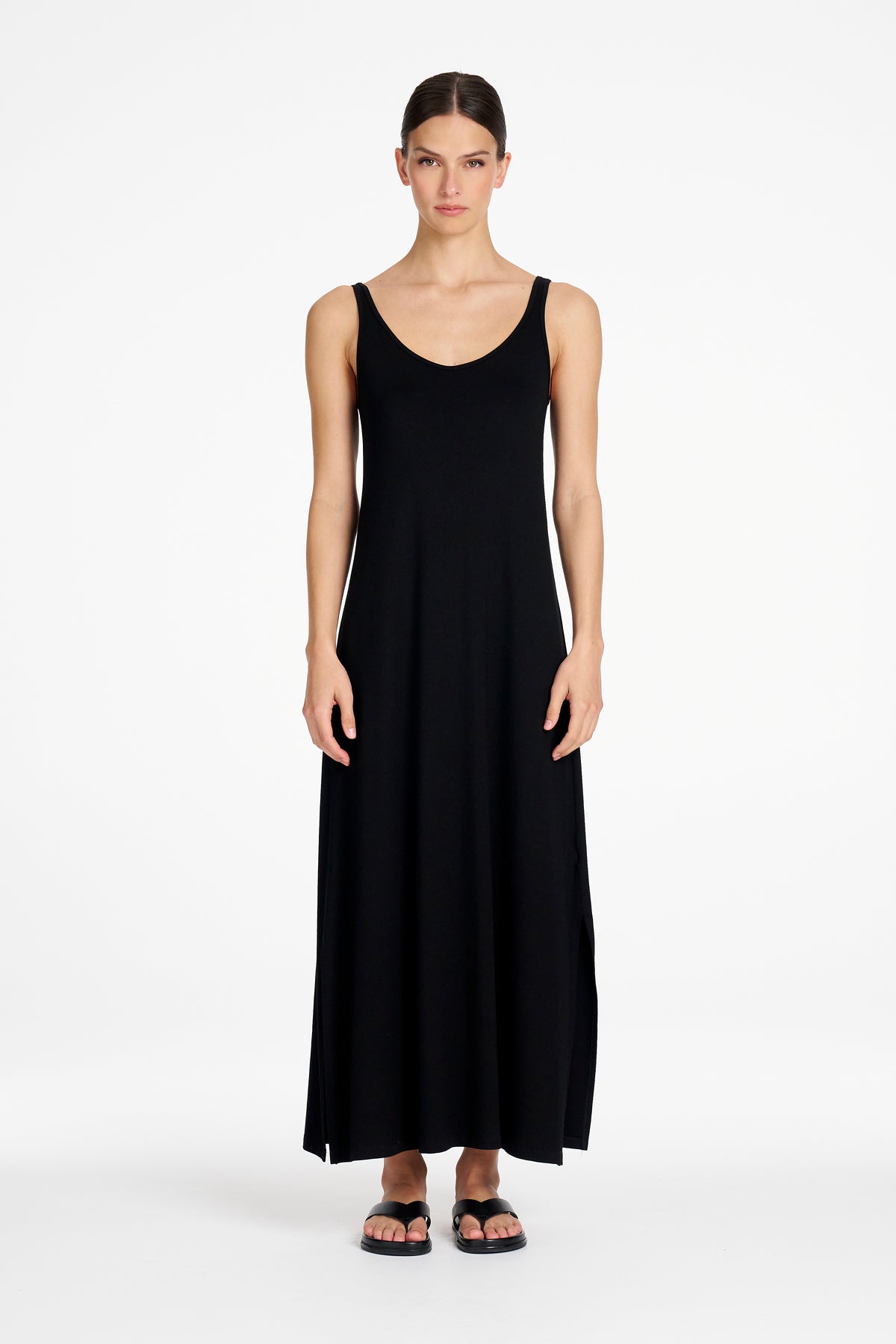CAMISOLE DRESS - Black