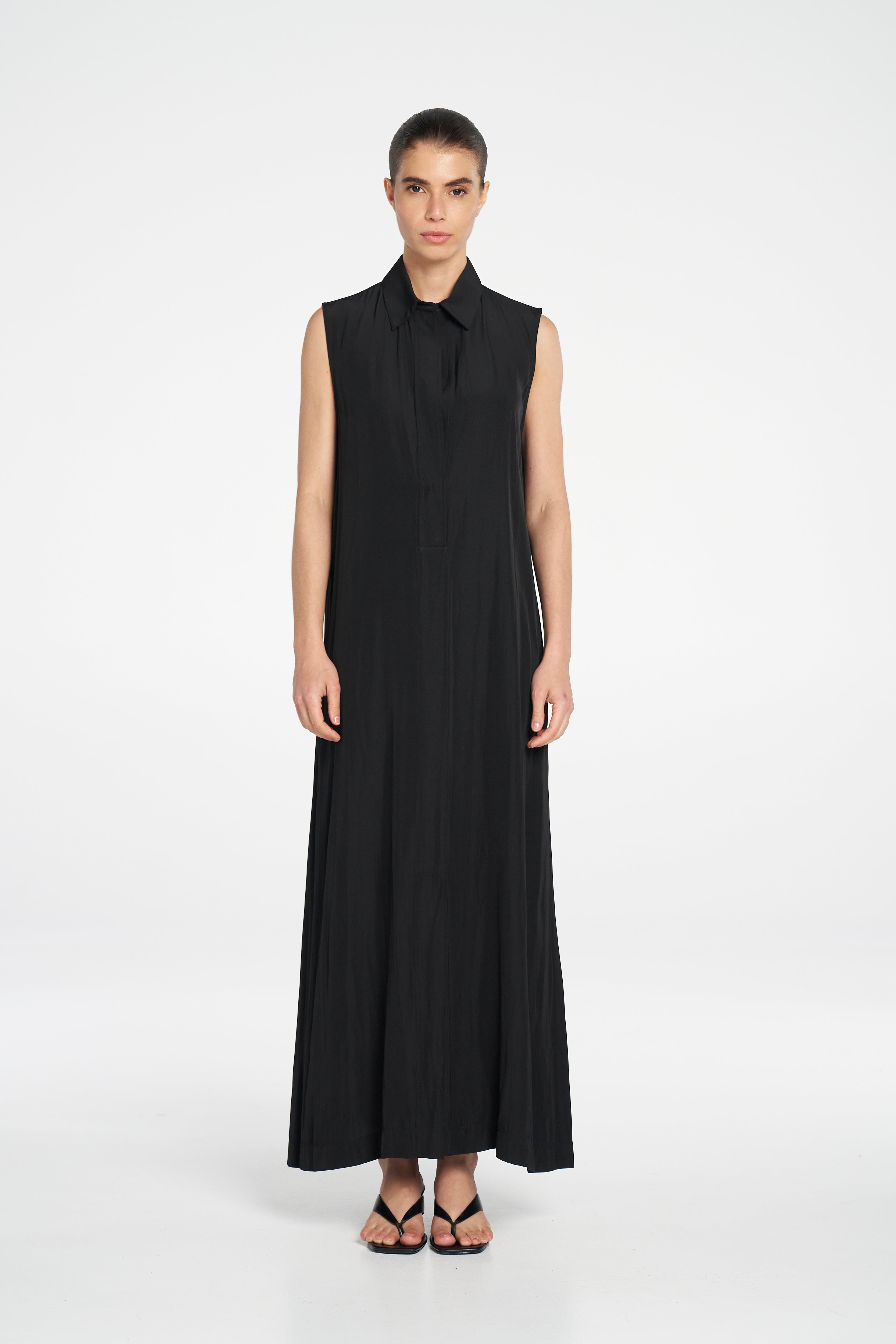F67 3470 MAXI SHIRT DRESS - Mela Purdie