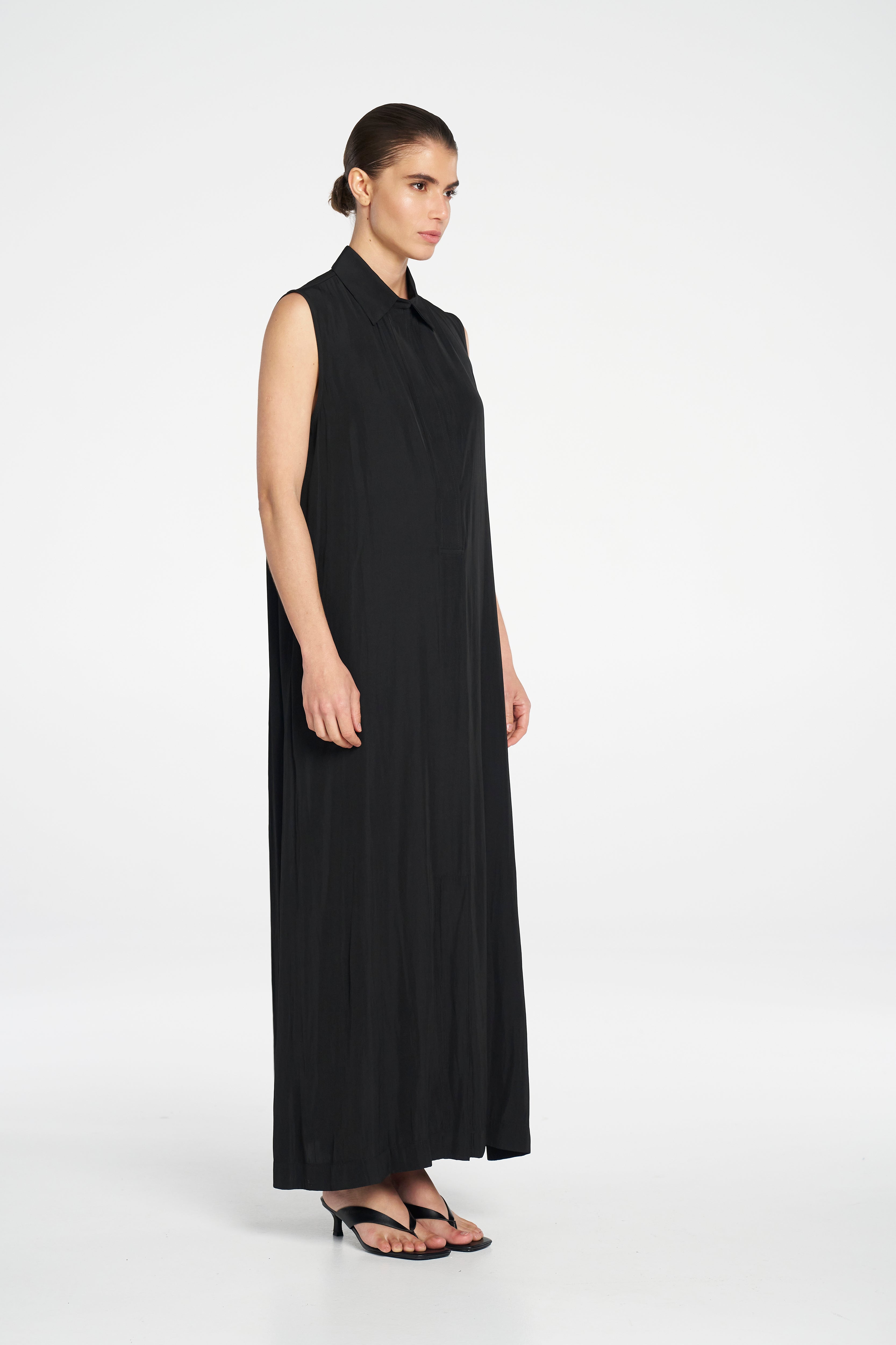 F67 3470 MAXI SHIRT DRESS - Mela Purdie