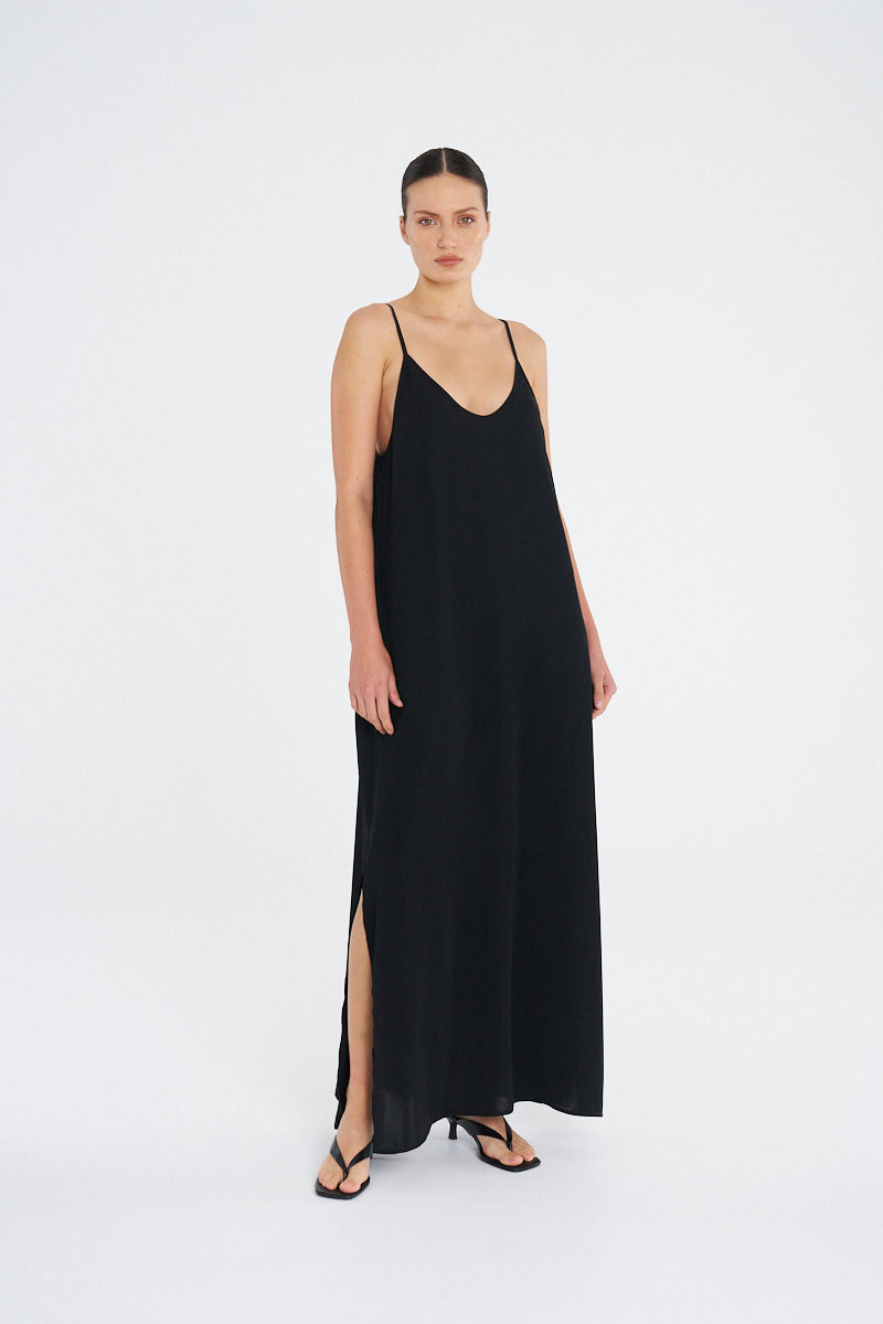 FLUID CAMISOLE - Black - MELA PURDIE