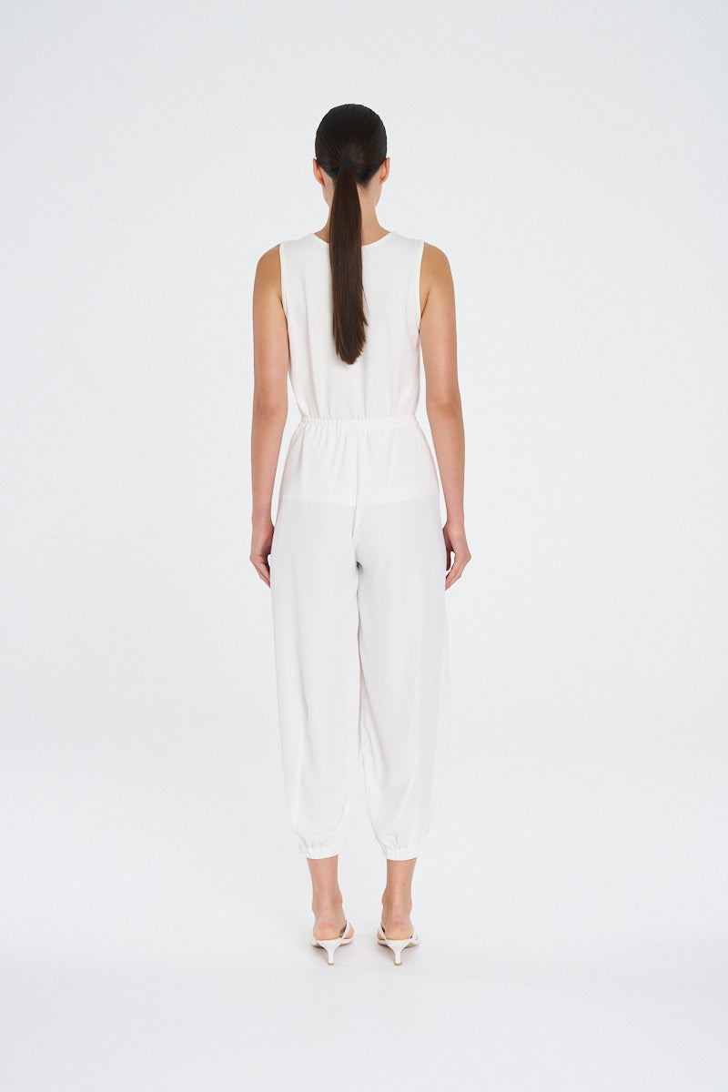 BILLOW PANT - Ivory - MELA PURDIE