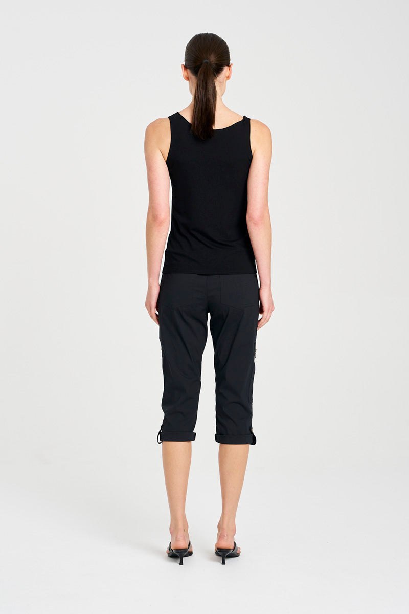 F65 1386 CROPPED ZIP CARGO - Mela Purdie