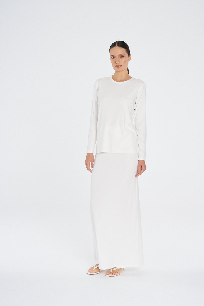 LS TOP - White - MELA PURDIE