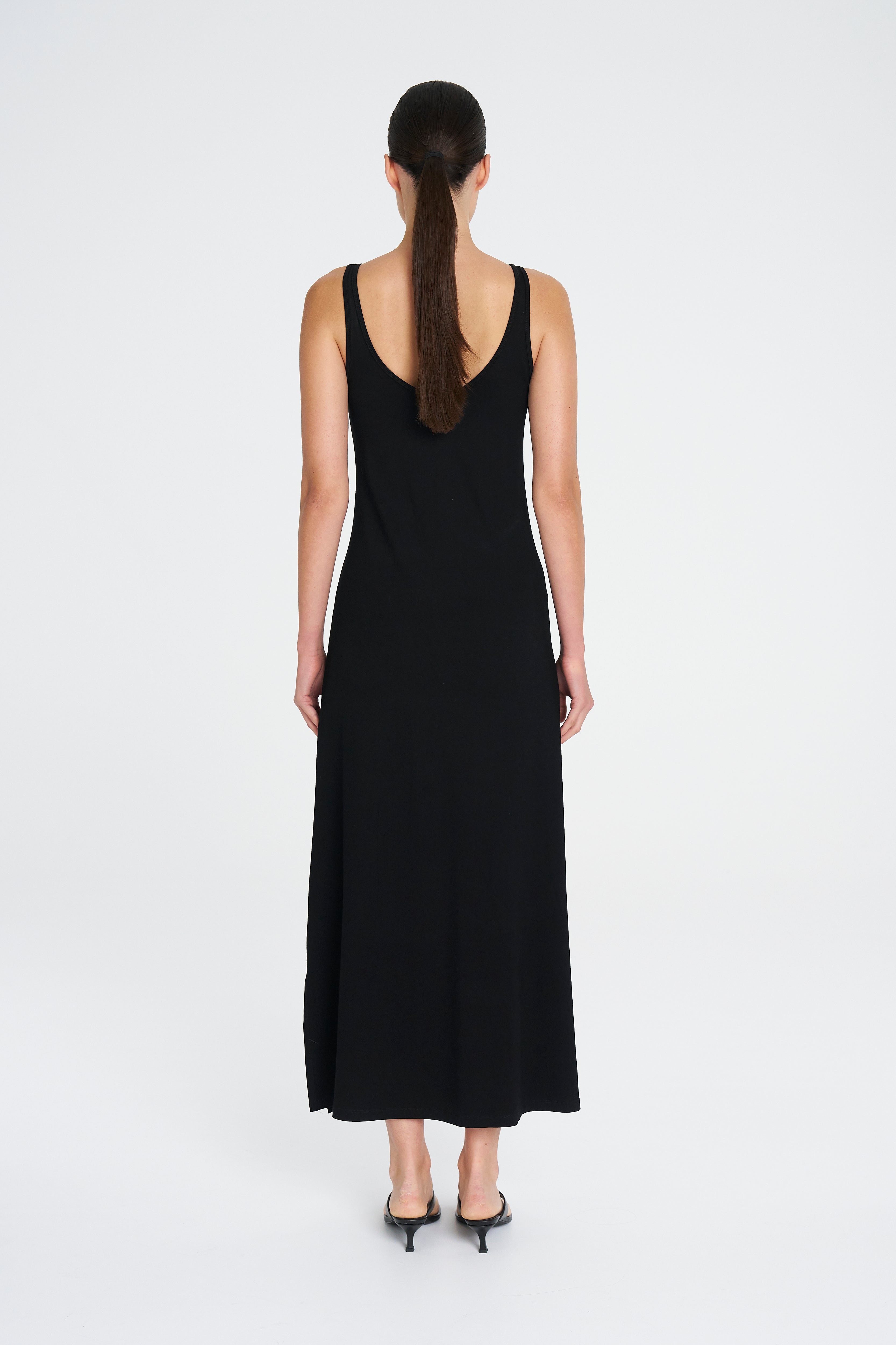 CAMISOLE DRESS - Black - MELA PURDIE