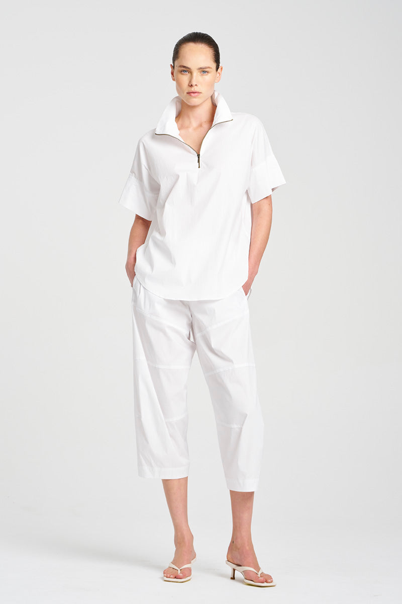 F65 8572 HALF ZIP SHIRT - Mela Purdie