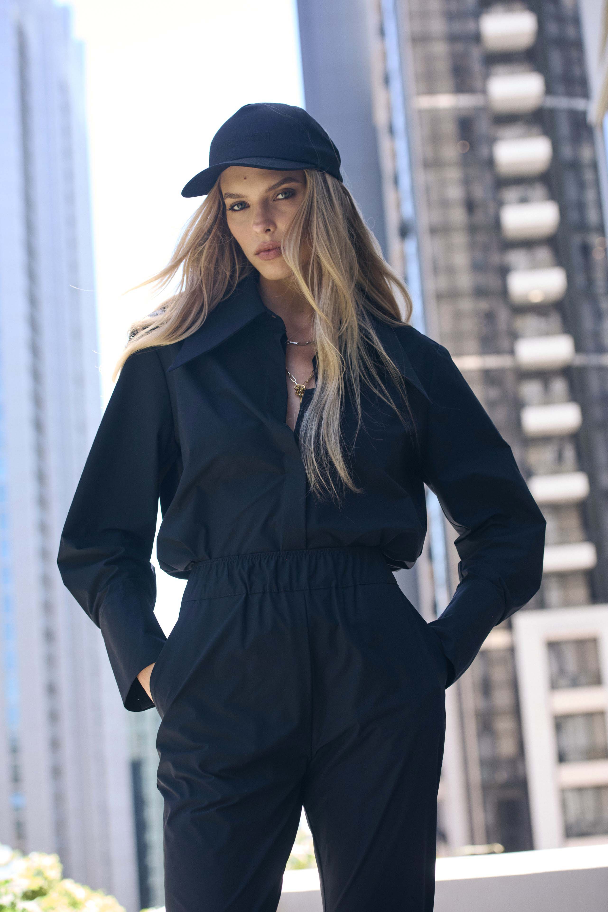 F607 8700 PEAK COLLAR SHIRT - Mela Purdie