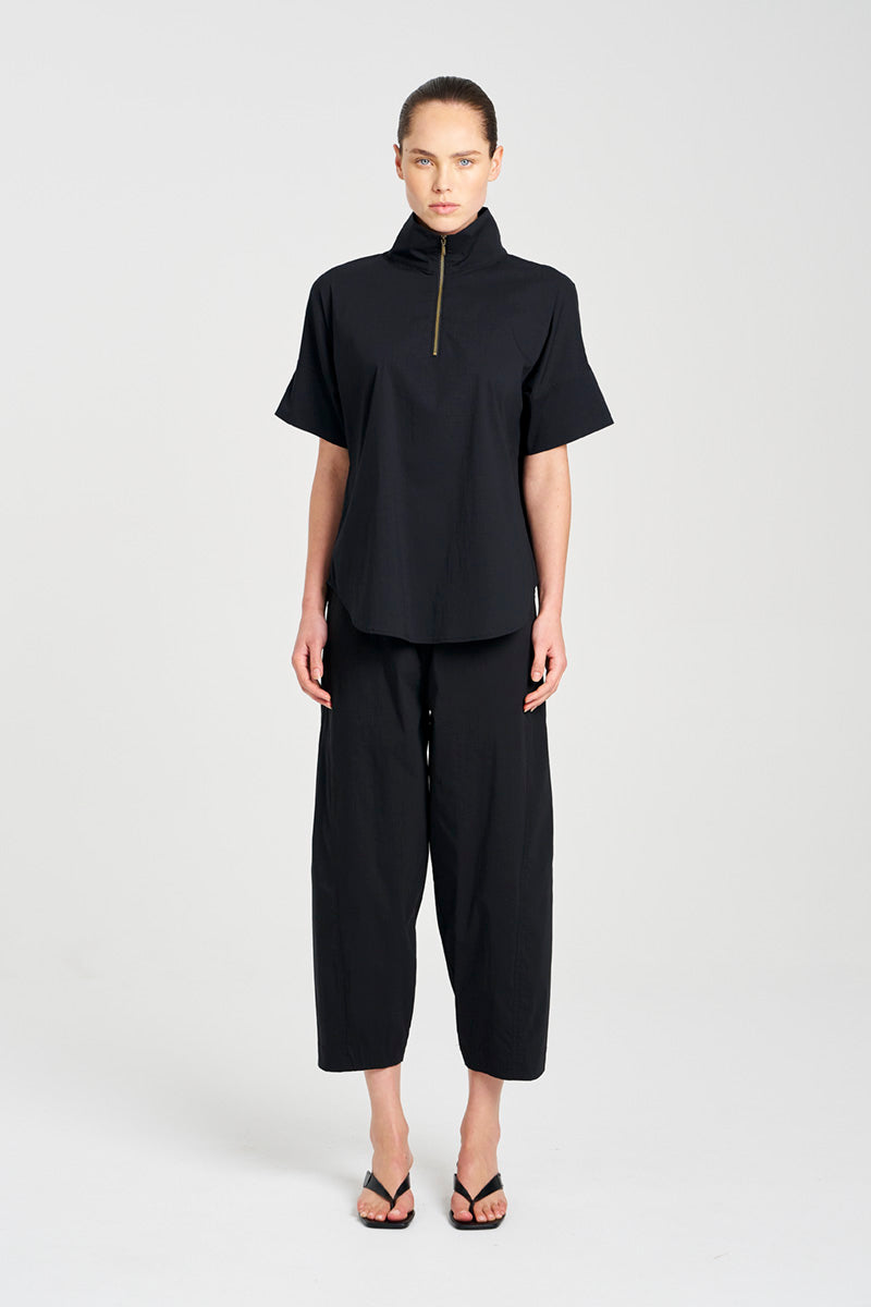 F65 8572 HALF ZIP SHIRT