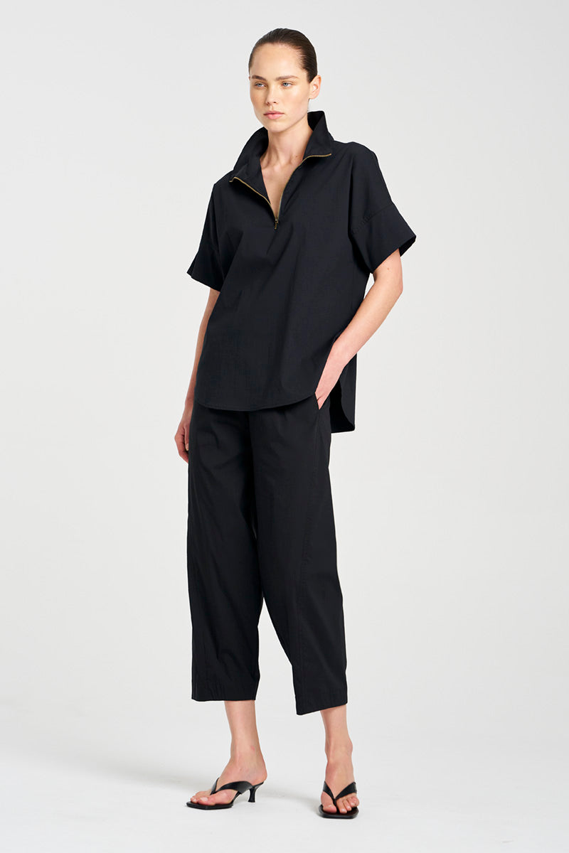 F65 8572 HALF ZIP SHIRT