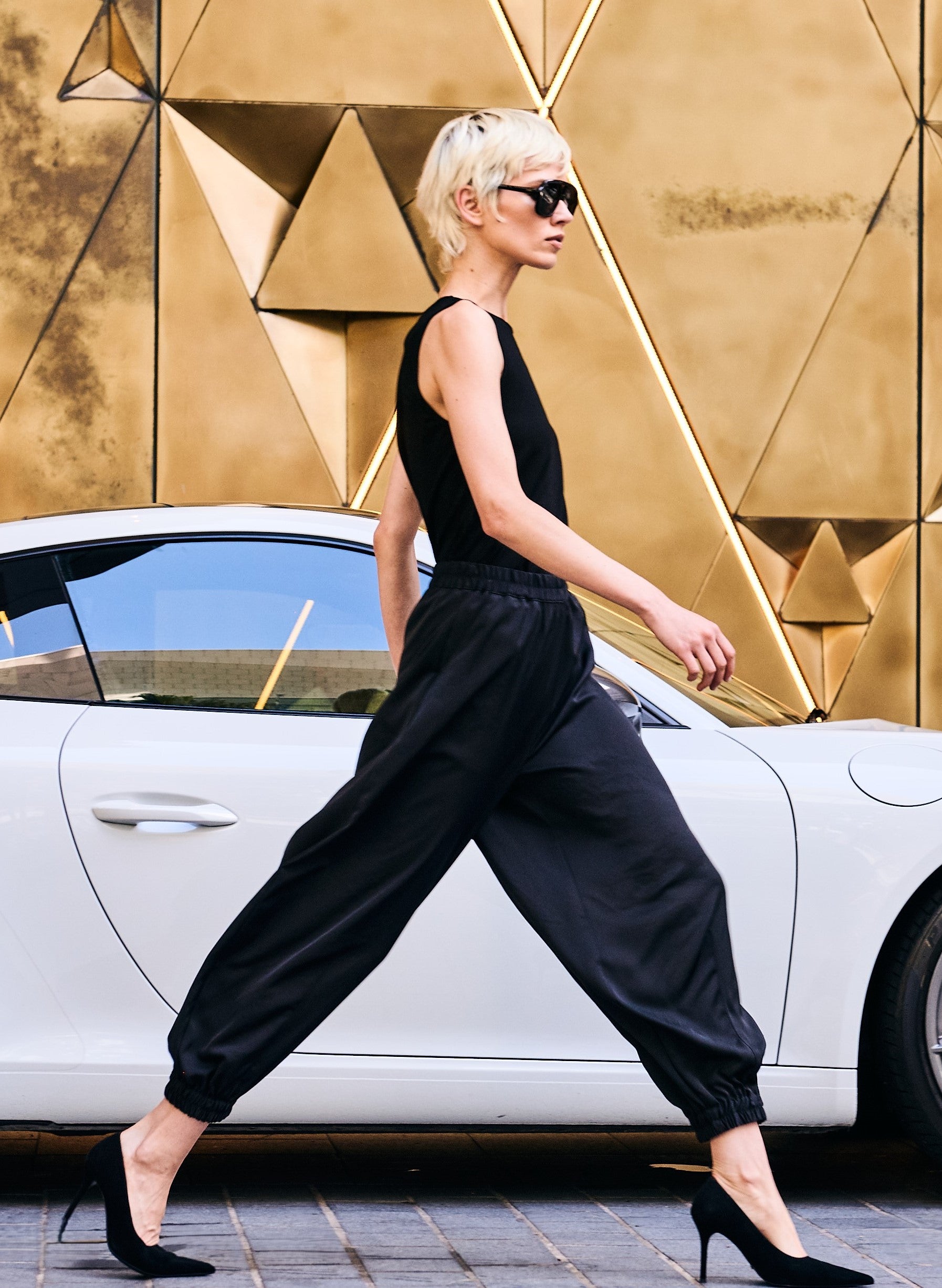 BILLOW PANT - Black - MELA PURDIE